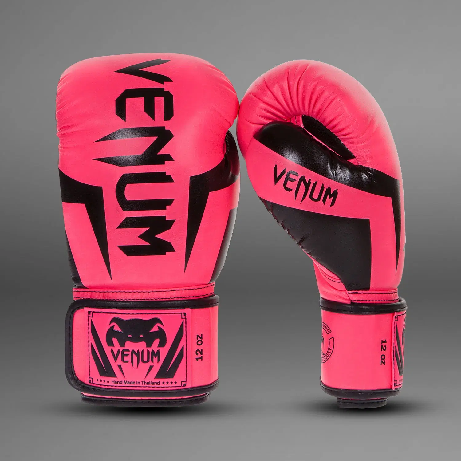 Venum Elite Boxing Gloves - Rose