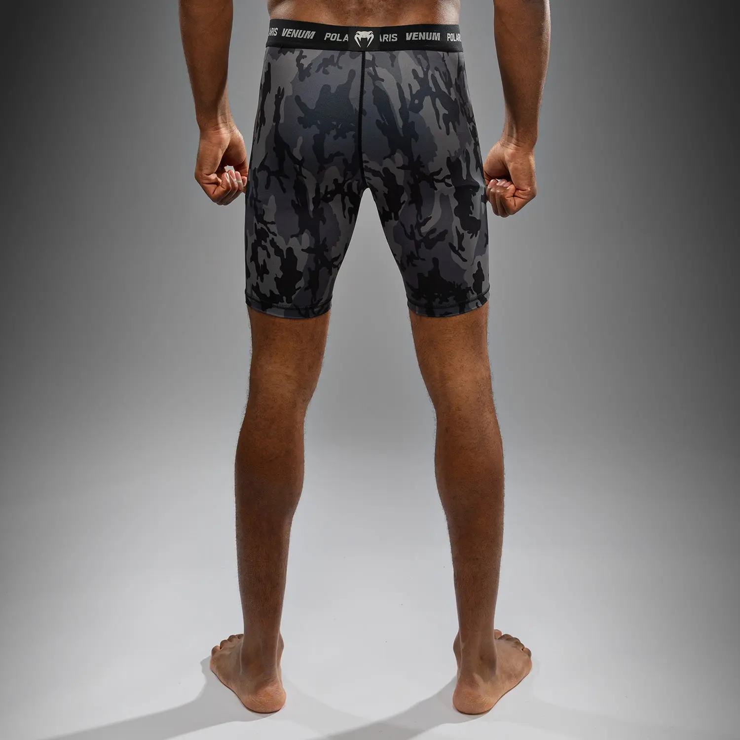 Къс клин - Venum x Polaris Vale Tudo Shorts - Black/Storm Grey