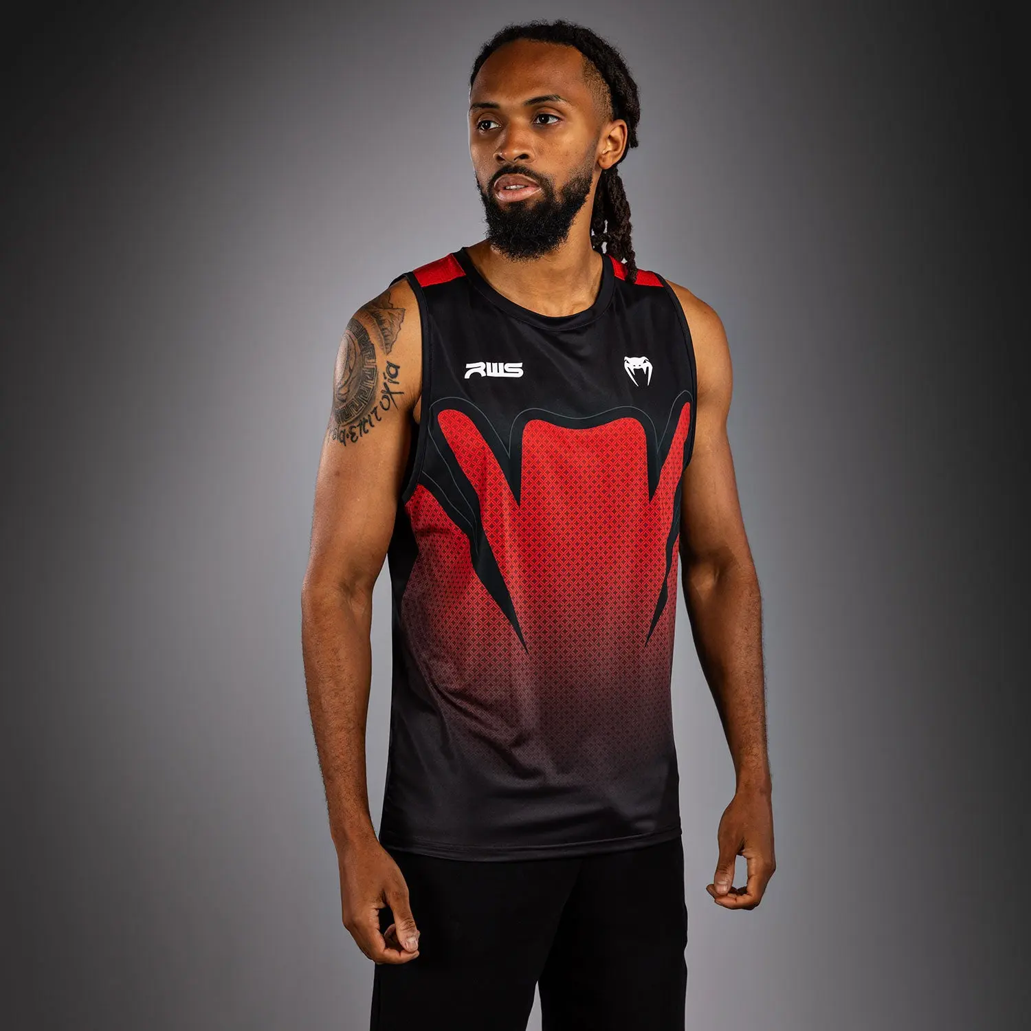 Потник -  Venum x RWS 2.0 Men’s Dry-Tech Tank Top - Black/Red