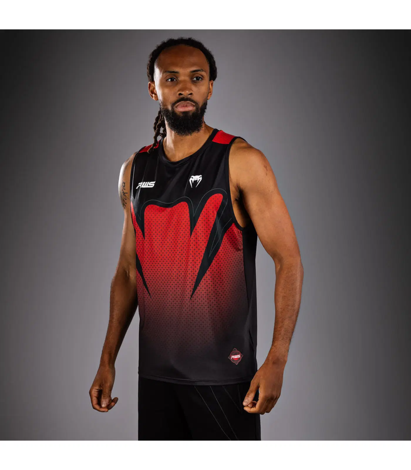 Потник -  Venum x RWS 2.0 Men’s Dry-Tech Tank Top - Black/Red