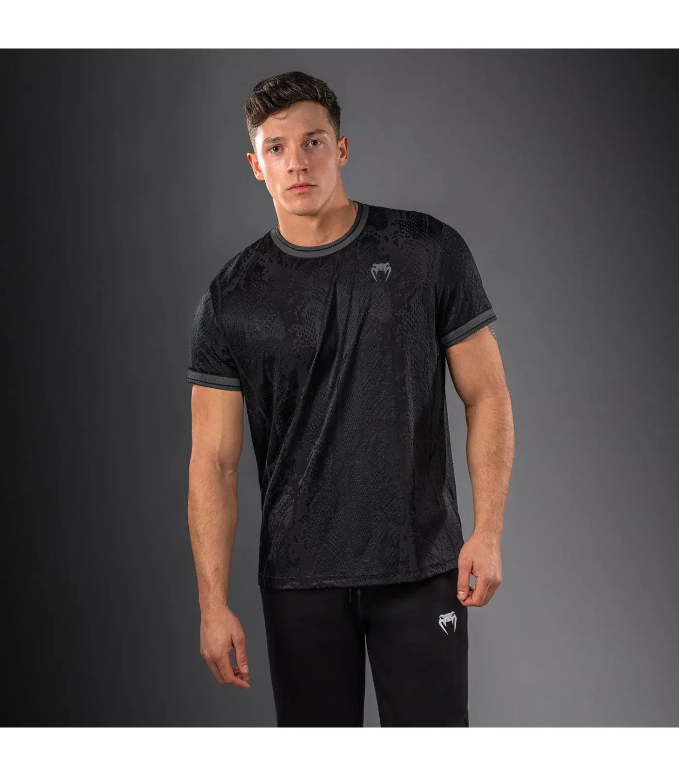 Μπλουζάκι Venum Aegis Dry Tech T-Shirt - Black