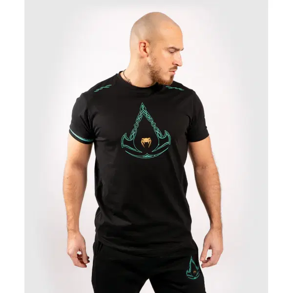Μπλουζάκι - Venum Assassin's Creed T-shirt - Black/Blue