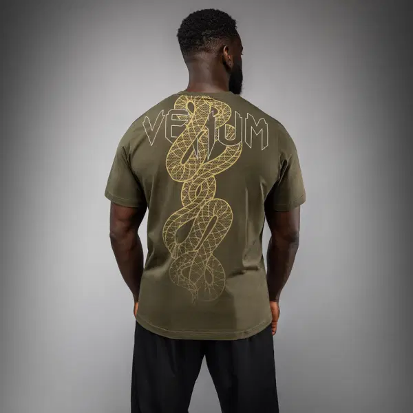 Μπλούζα - Venum Serpenti T-Shirt - Khaki/Bronze/Ivory