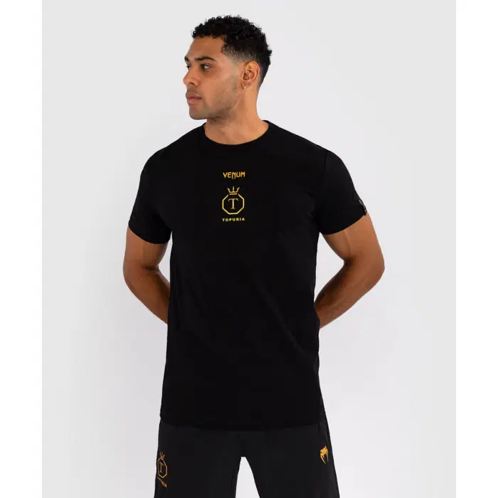 Venum x Ilia Topuria Unmatched T-Shirt - Black/Gold