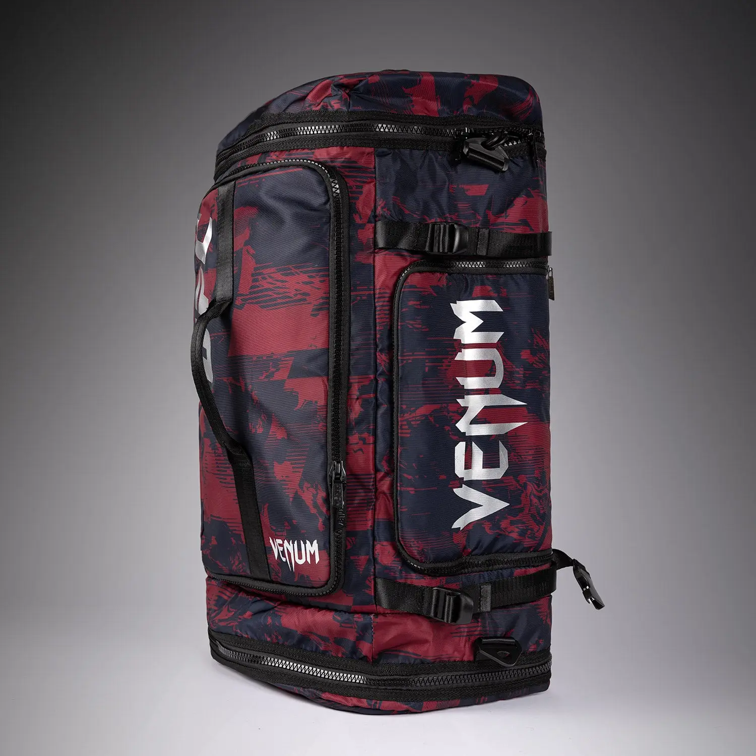 Unisex UFC Zenith by Venum Burgundy Authentic Fight Week Gear Bag (48L)