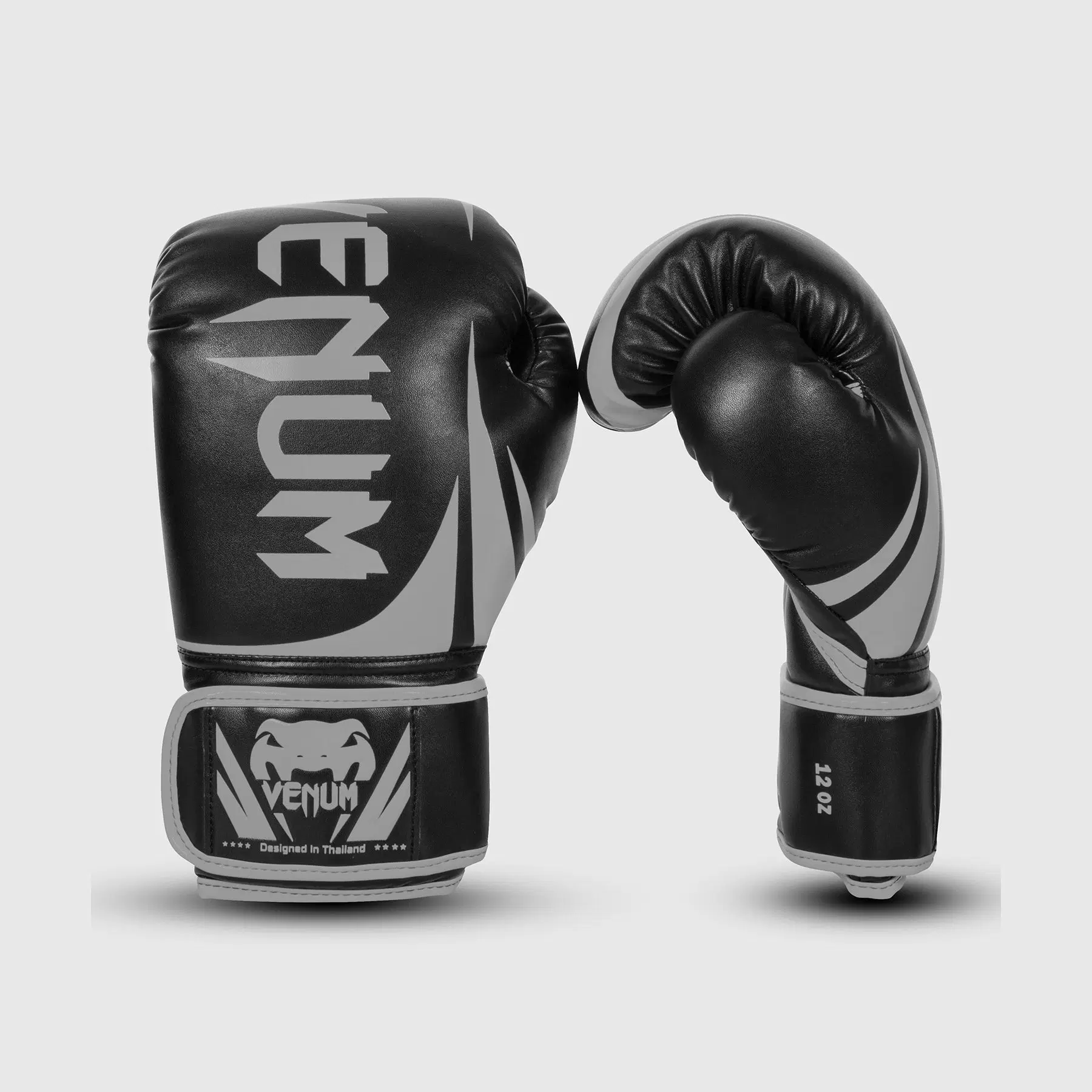 Venum Challenger 2.0 Boxing Gloves - Black/Grey
