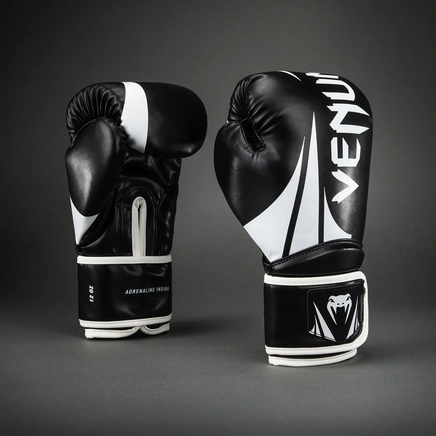 Venum Challenger 2.5 Boxing Gloves – Black/White