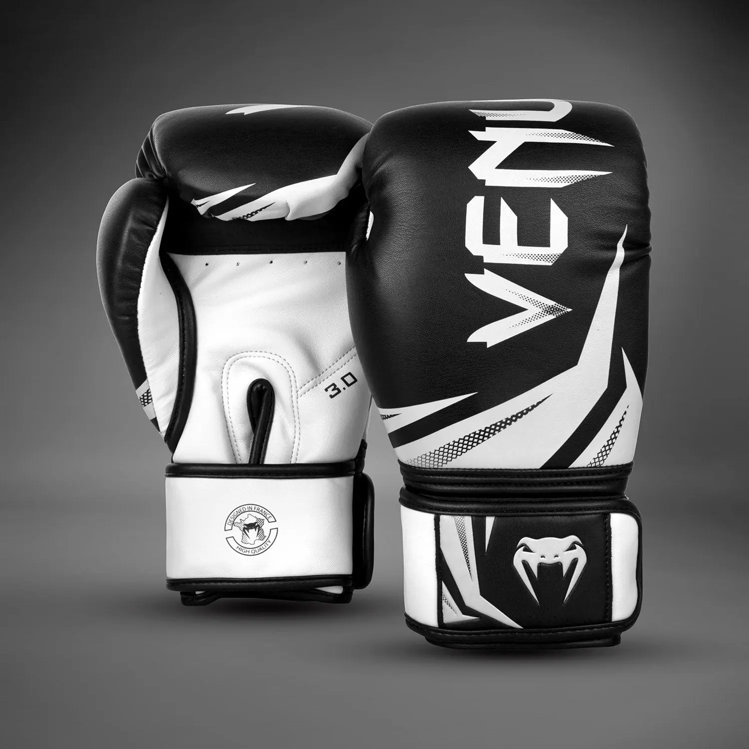 Venum Challenger 3.0 Boxing Gloves - Black/White