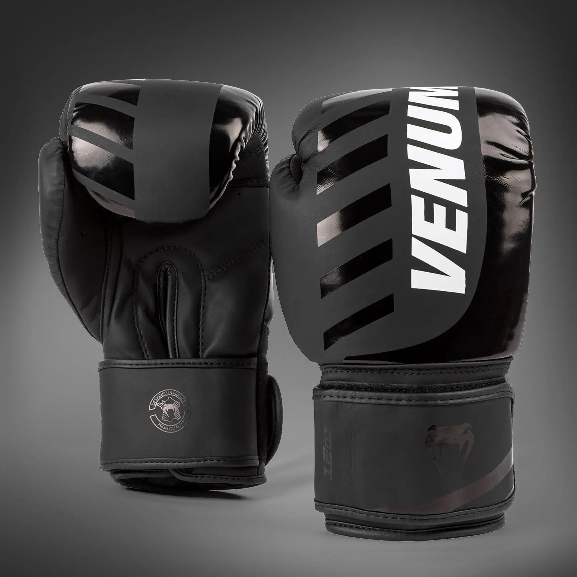 Venum Challenger 3.0 Shockwave Boxing Gloves - Black