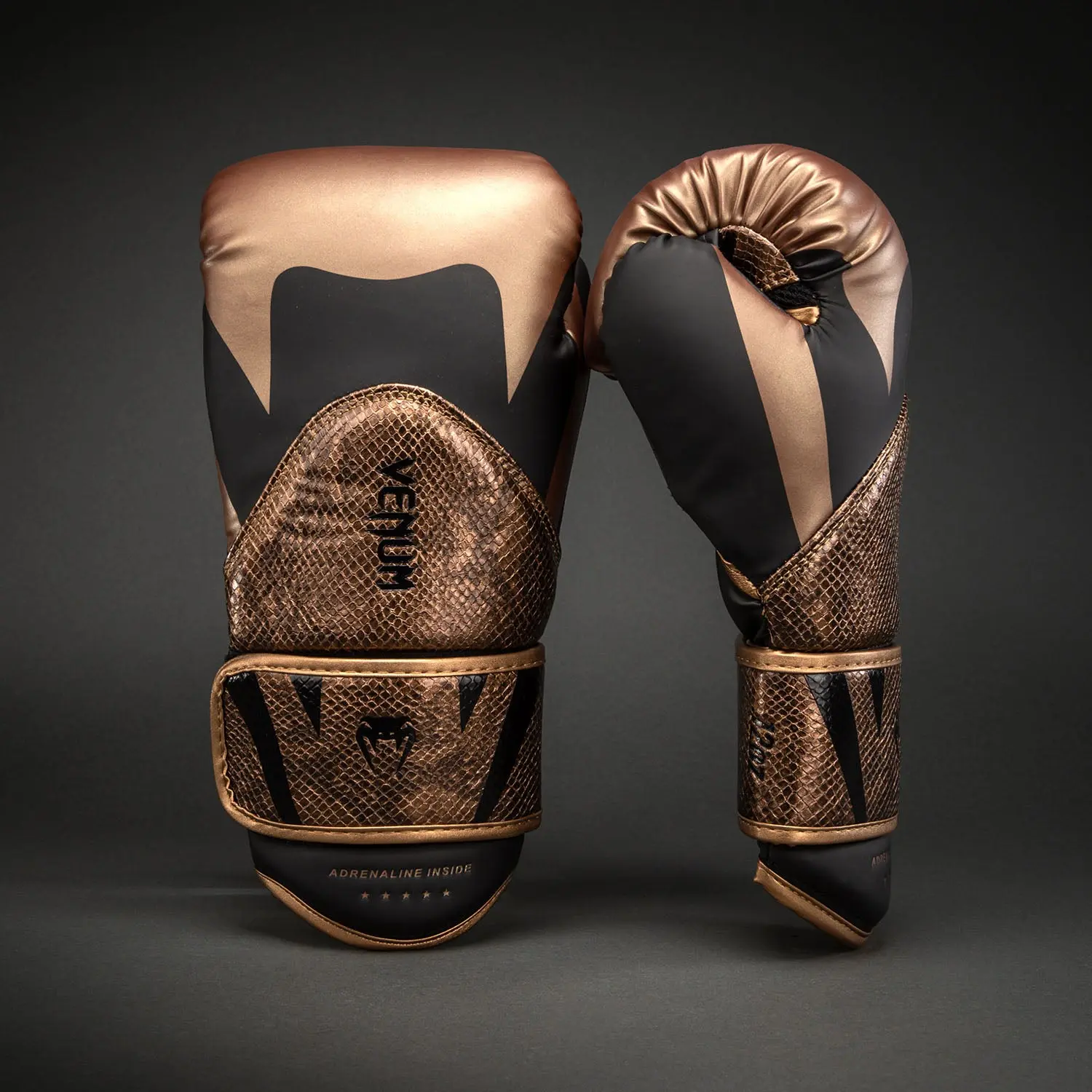 Venum Challenger 4.0 Scales Boxing Gloves - Brown/ Black