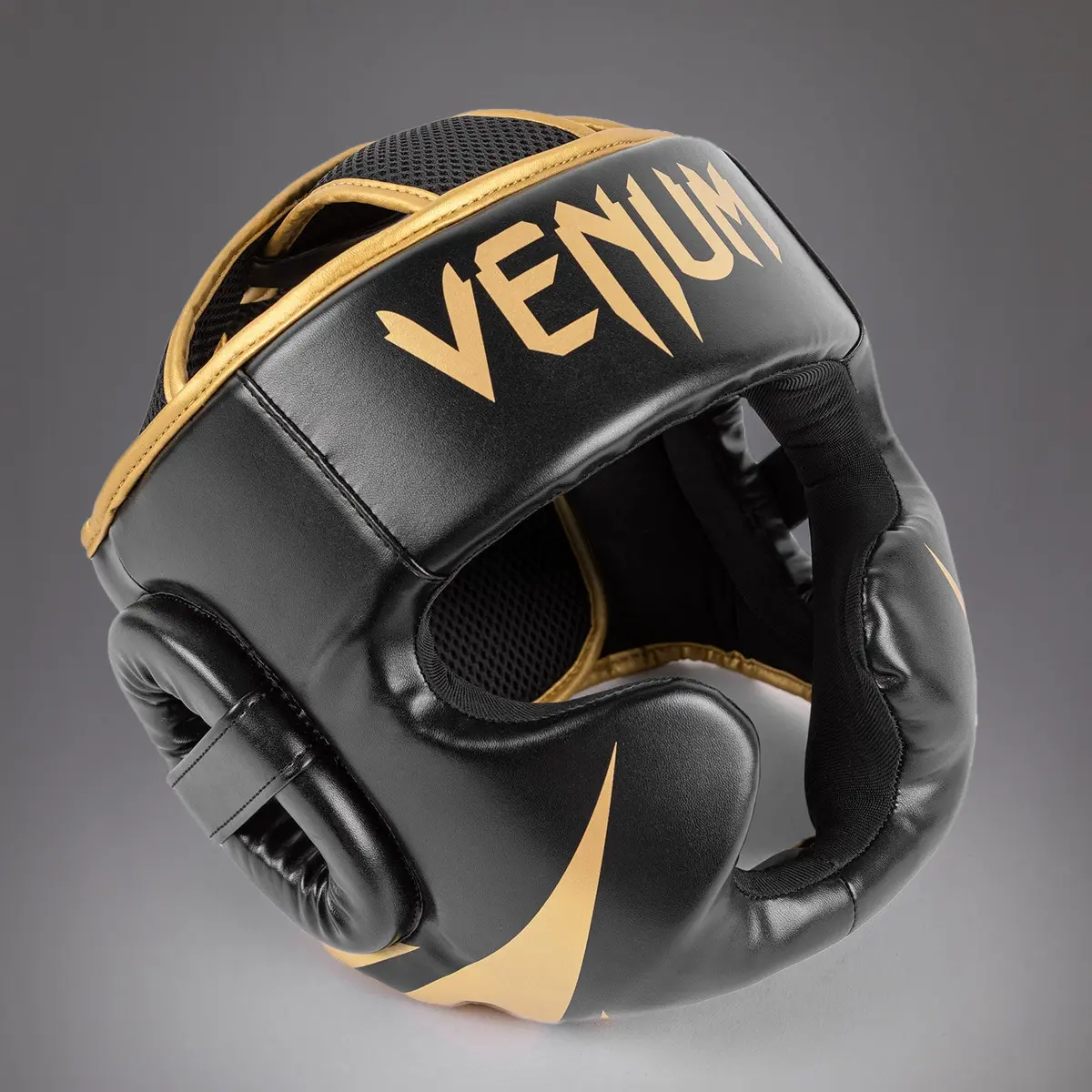Venum Challenger Headgear - Black/Gold
