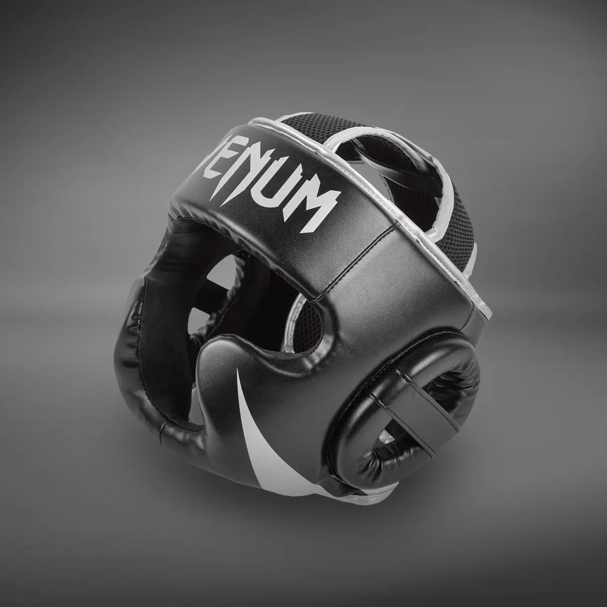 Venum Challenger Headgear - Black/Silver