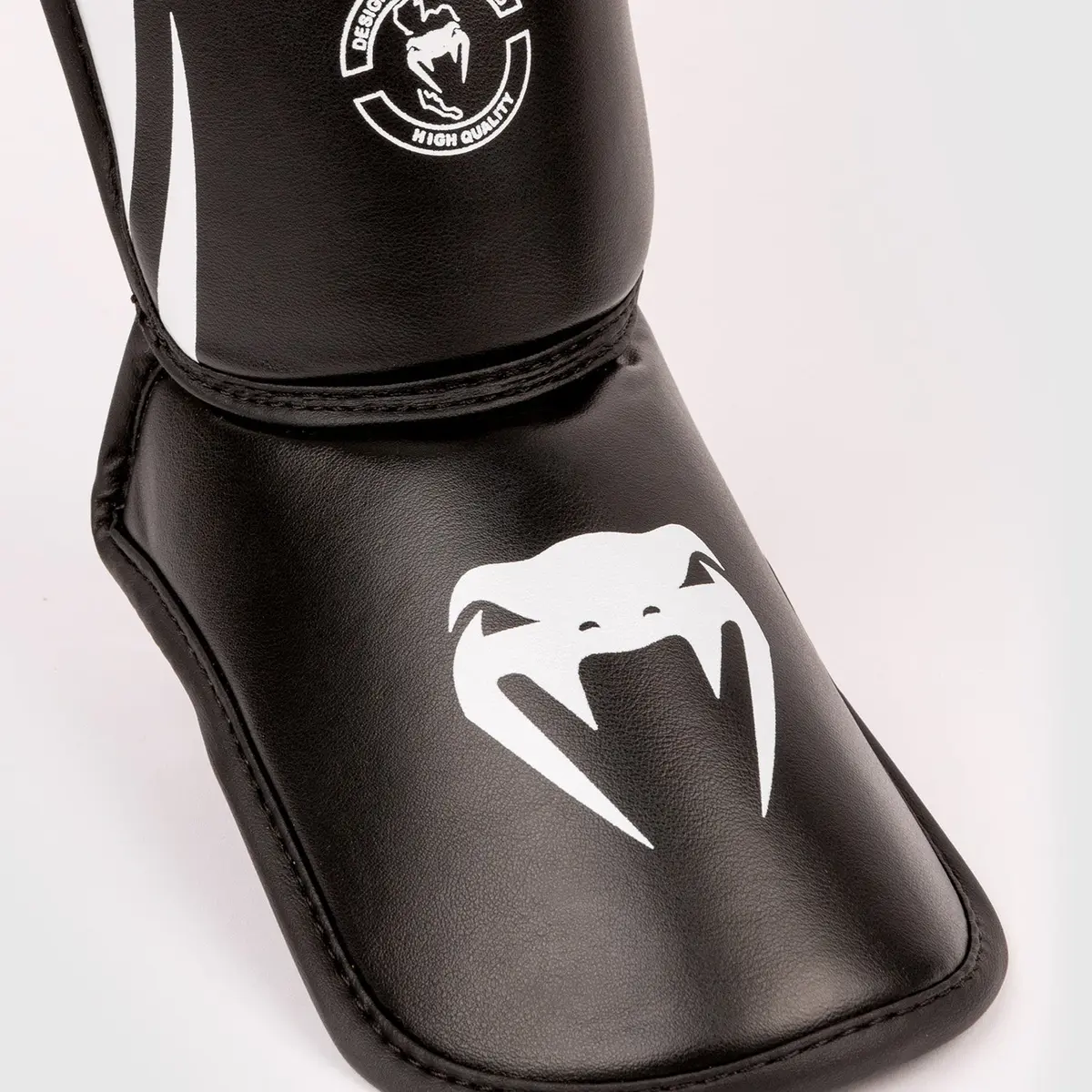Venum Challenger Kids Shin Guards - Black/White