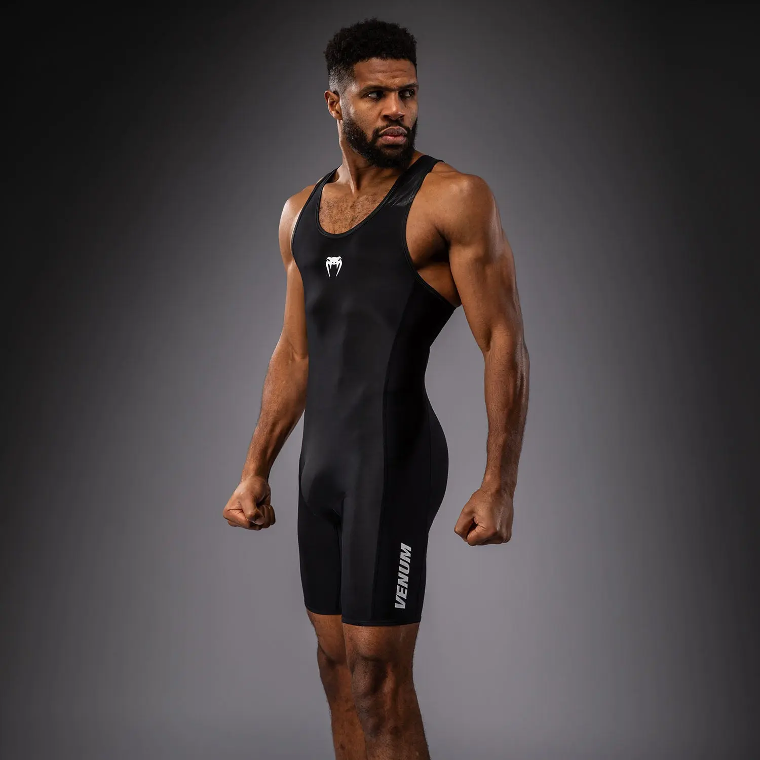 Борцово Трико - Venum Challenger Men's Wrestling Singlet - Black