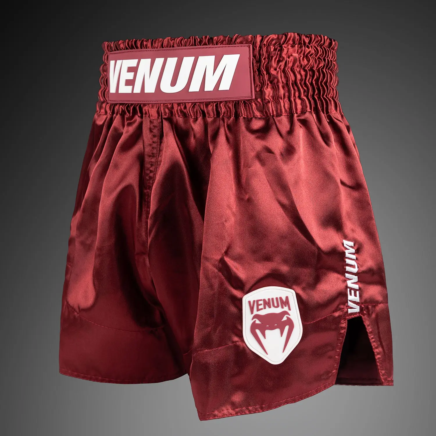 Муай Тай Шорти - Venum Classic Evo Muay Thai Shorts - Burgundy