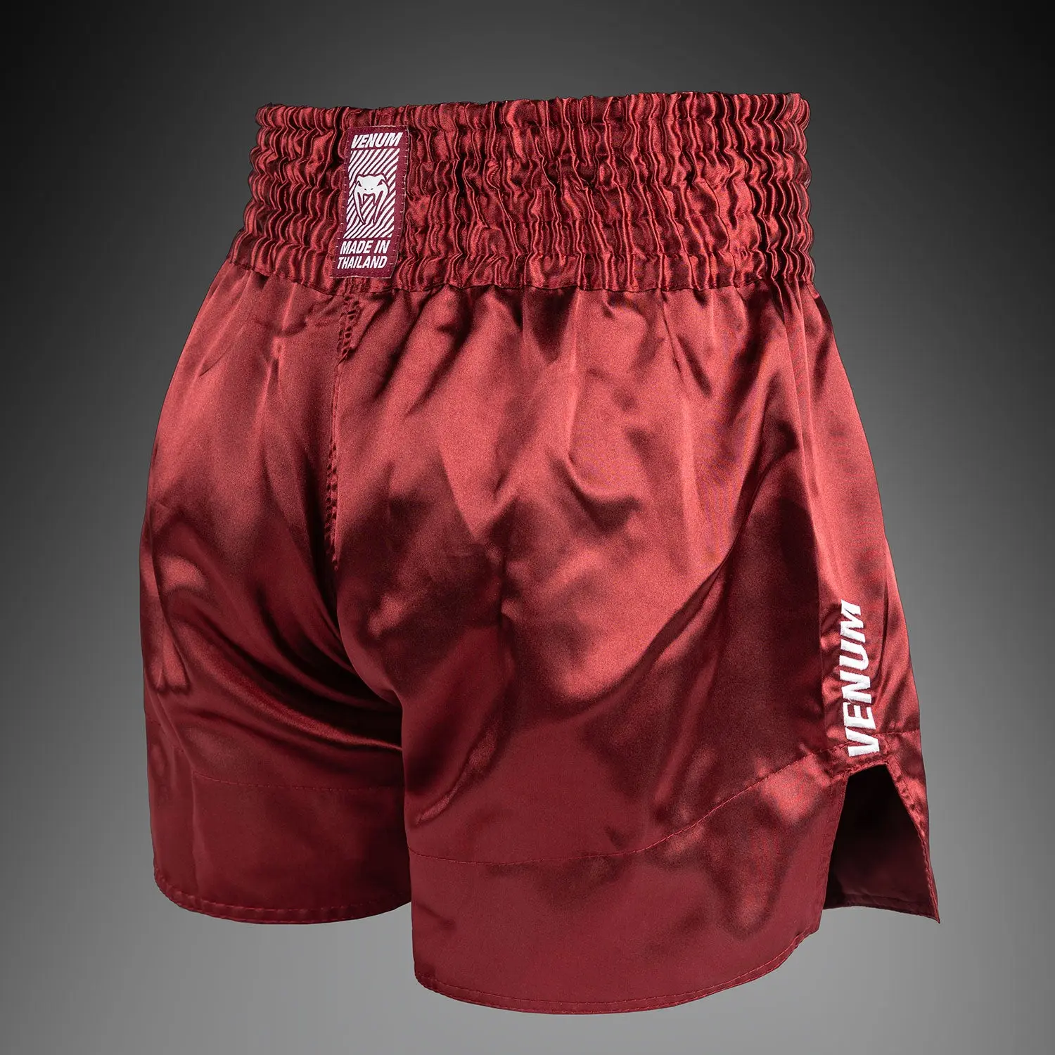 Муай Тай Шорти - Venum Classic Evo Muay Thai Shorts - Burgundy, страничен изглед