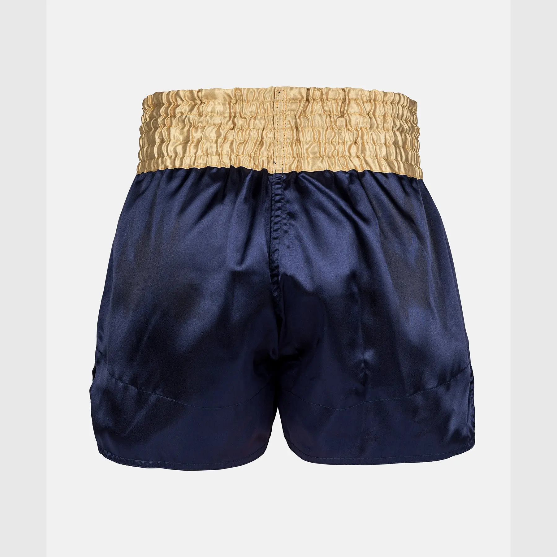 Муай Тай Шорти - Venum Classic Muay Thaï Short - Navy Blue/Gold, изглед отстрани