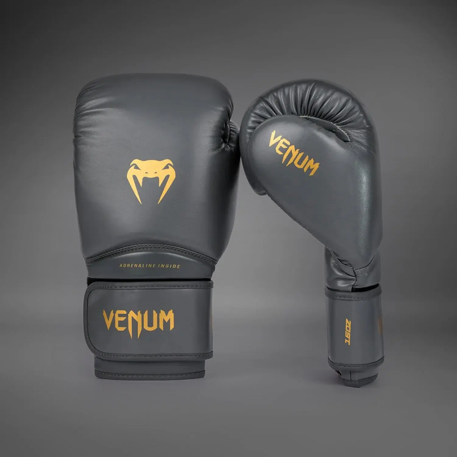 Venum Contender 1.5 Boxing Gloves - Grey/Gold