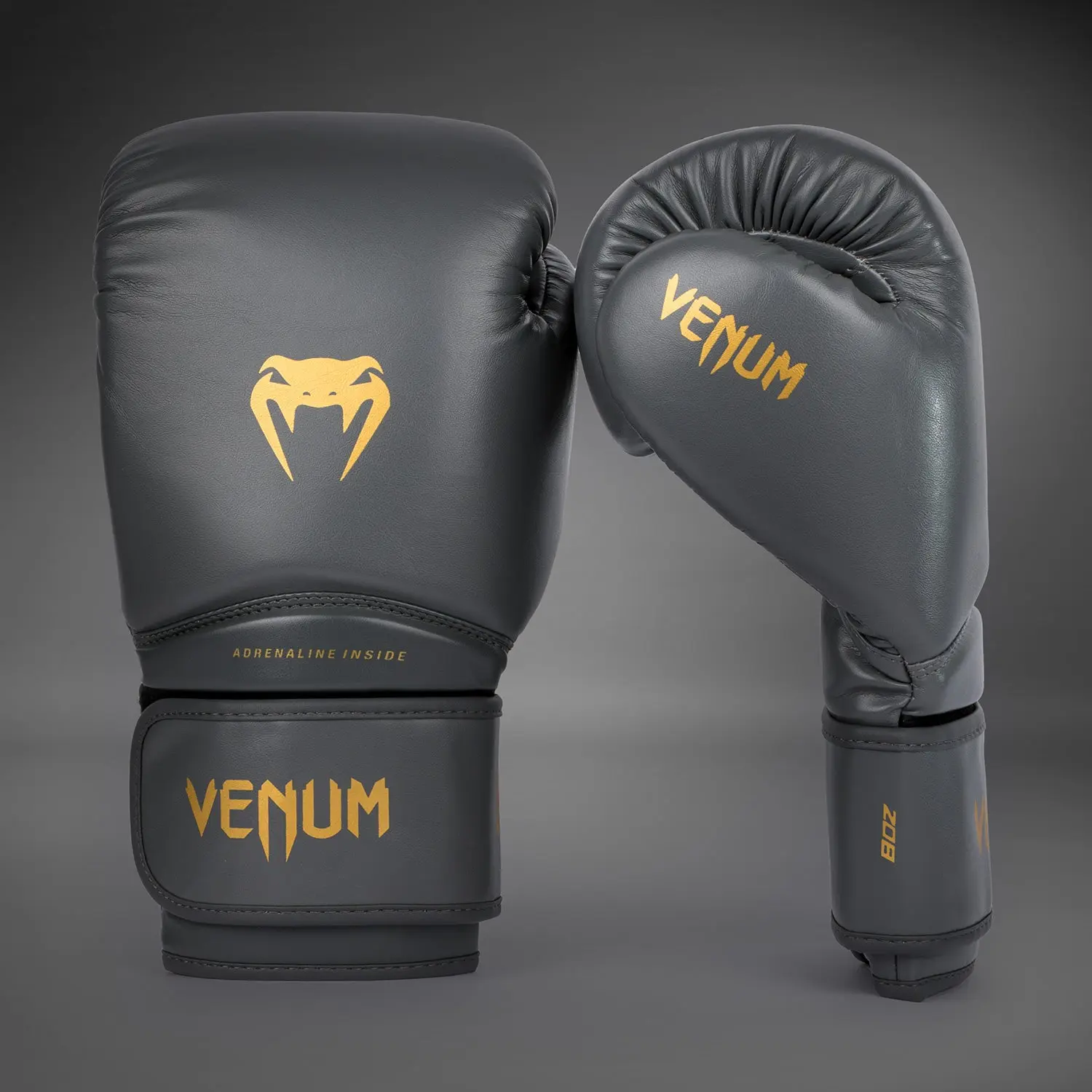 Venum Contender 1.5 Kids Boxing Gloves - Graphite/Gold