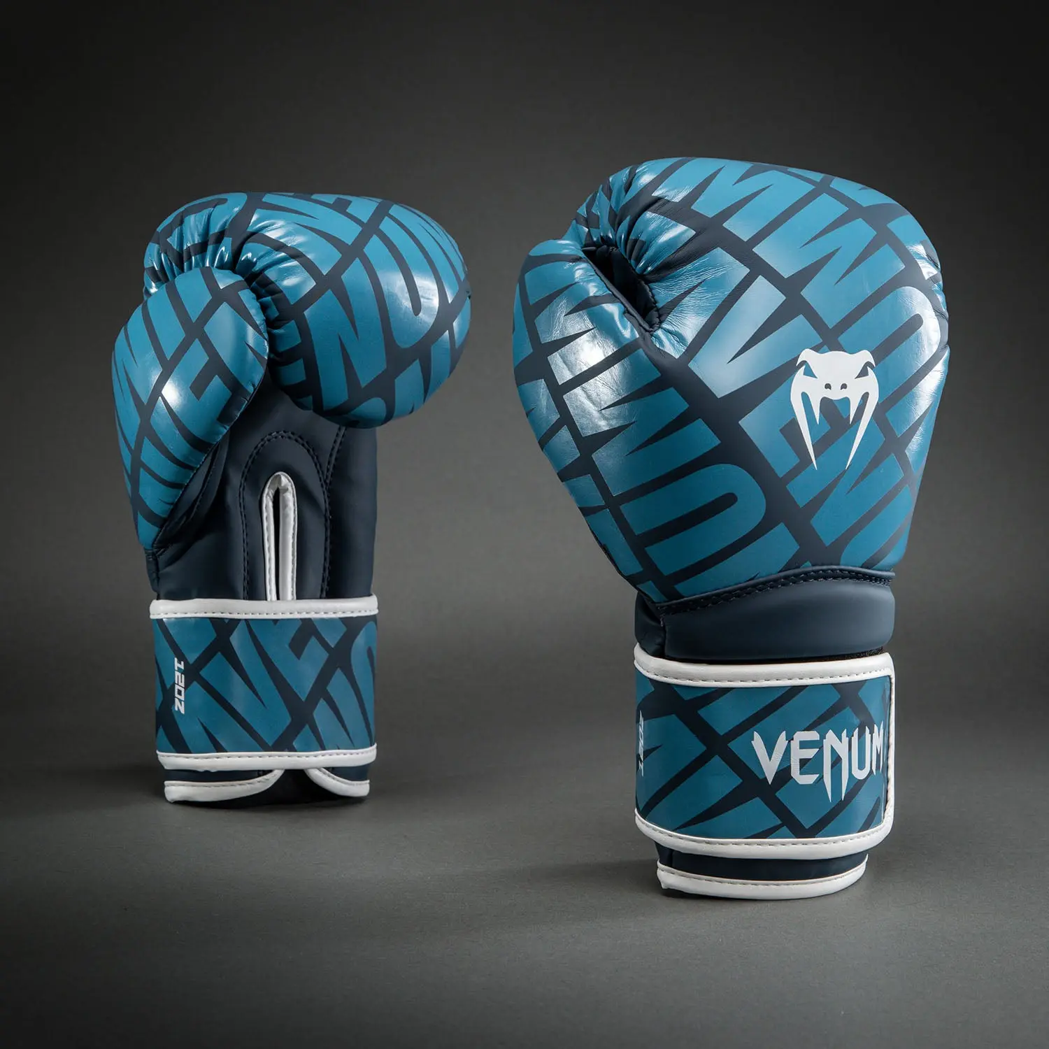 Venum Contender 1.5XT Boxing Gloves - Navy Blue/Sky Blue