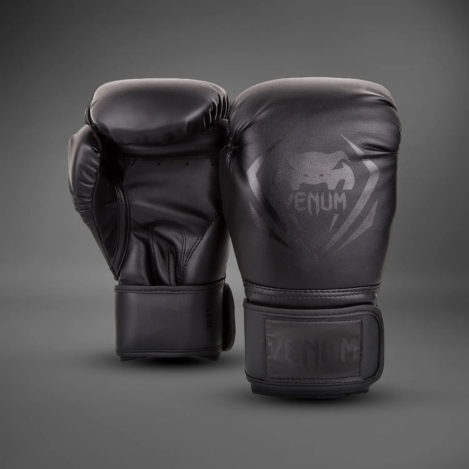Venum Contender Boxing Gloves - Black/Black