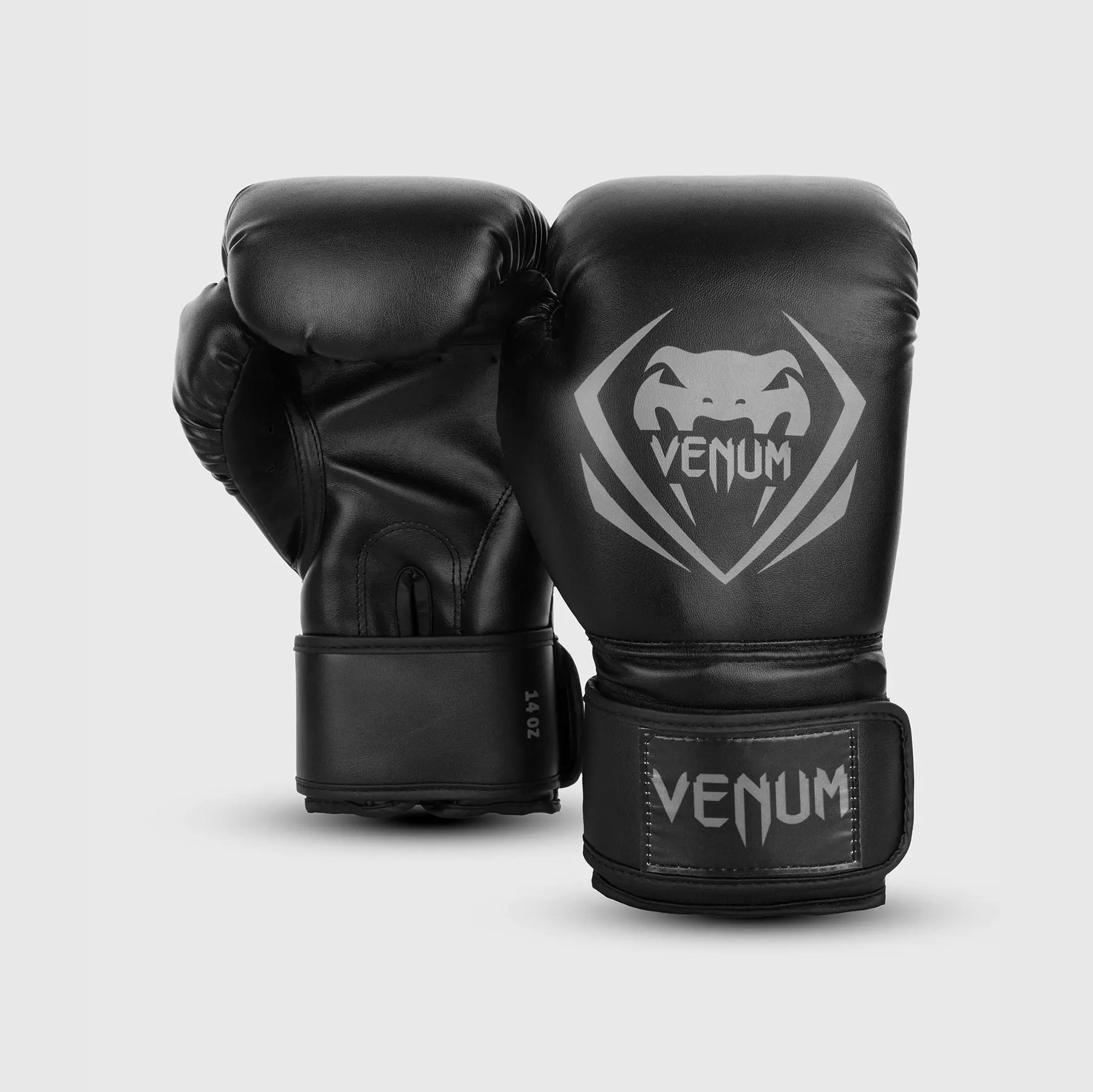 Venum Contender Boxing Gloves - Black/Grey