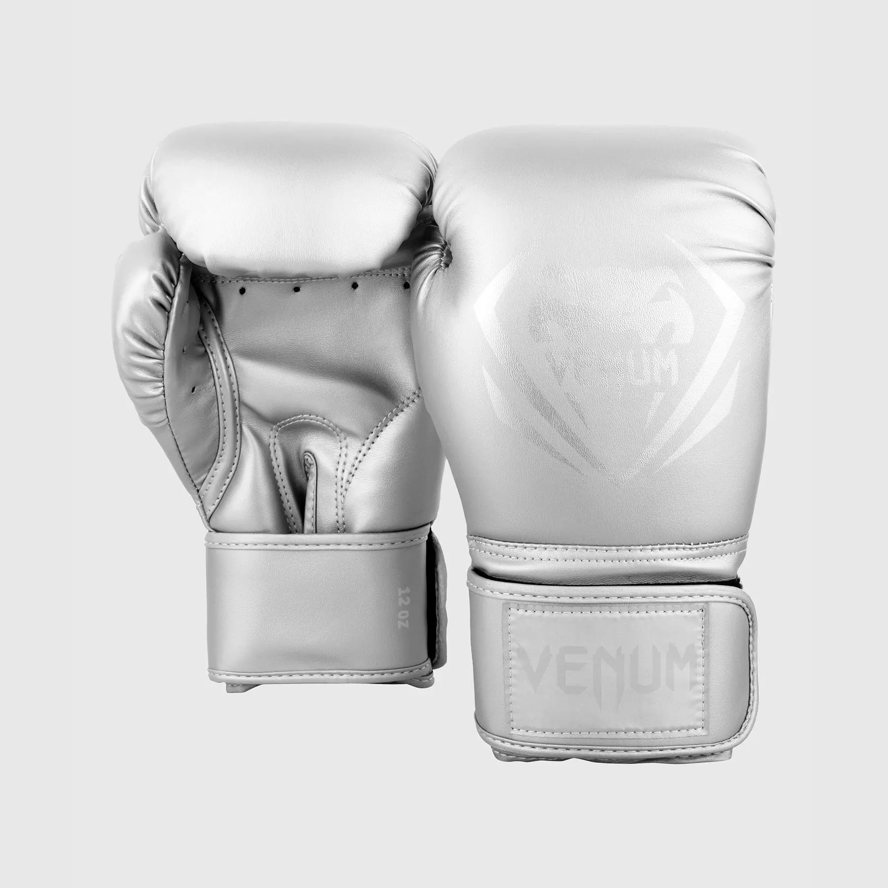 Venum Contender Boxing Gloves - Silver/Silver