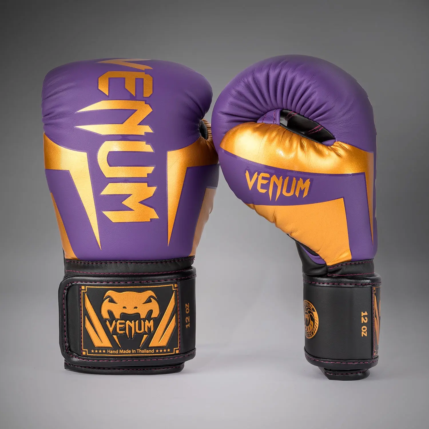 Venum Elite Boxing Gloves - Dark Purple - Special Edition