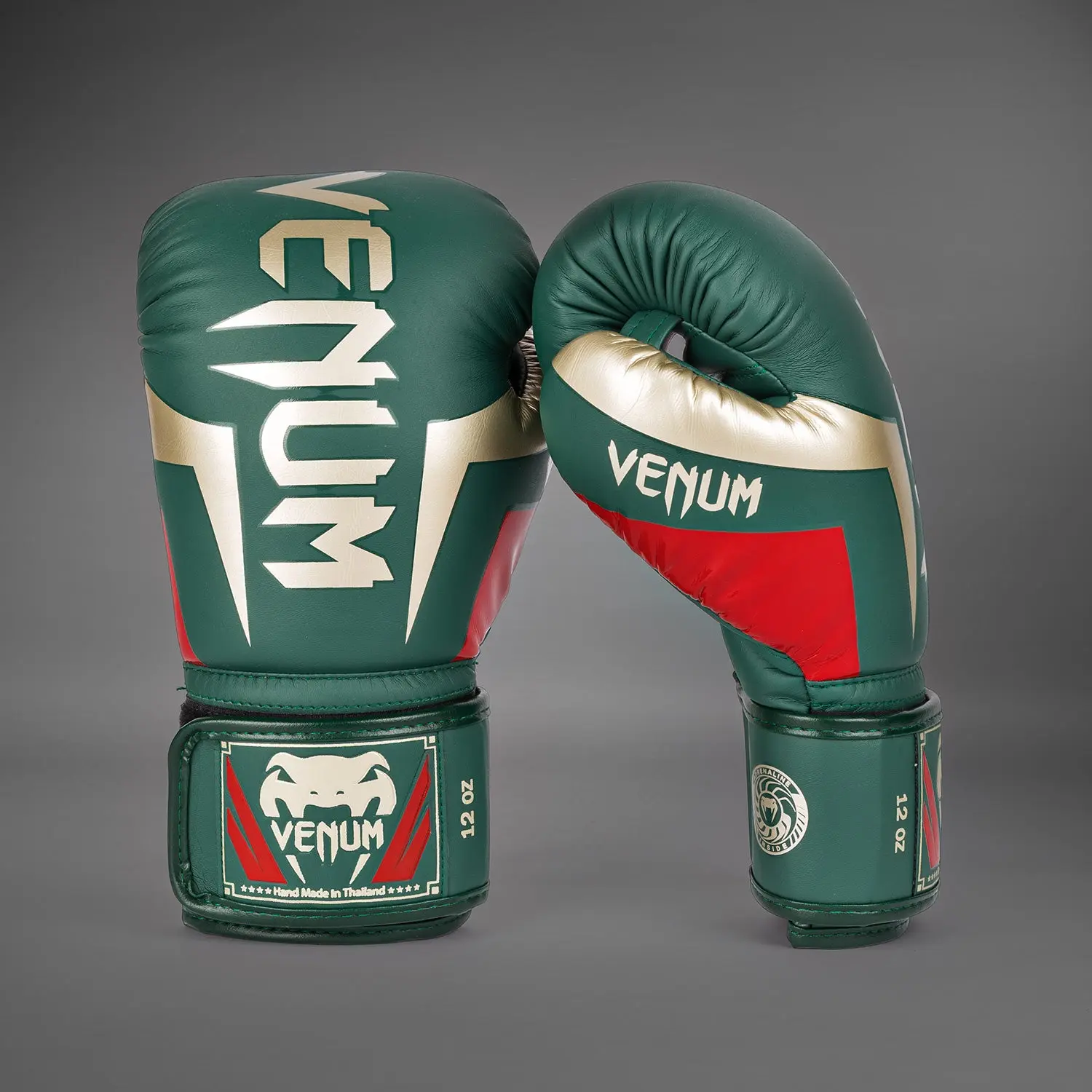 Venum Elite Boxing Gloves - Green - Special Edition