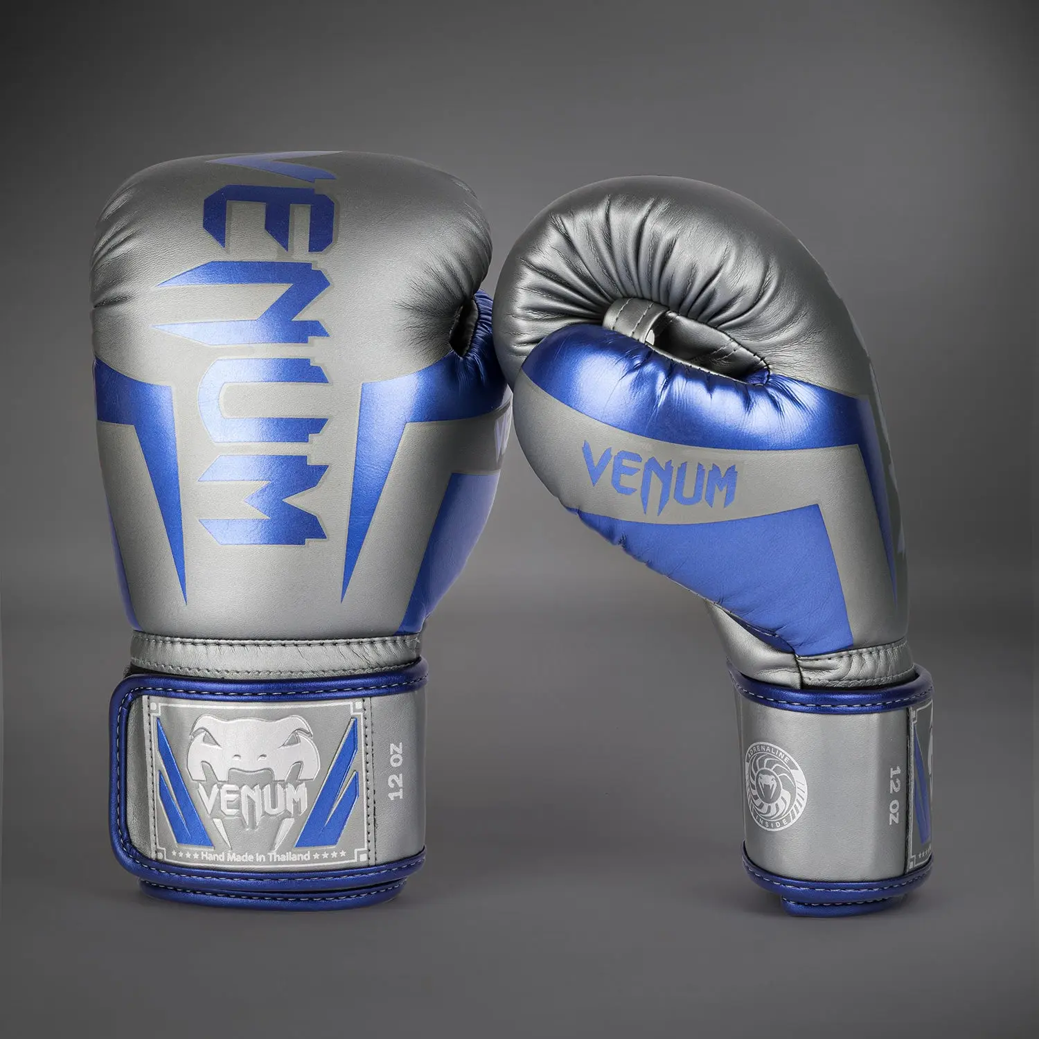 Venum Elite Boxing Gloves - Grey - Special Edition
