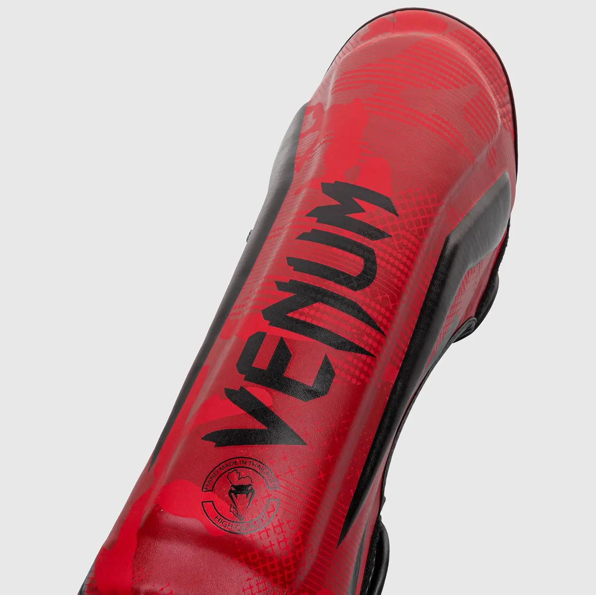 Venum Elite Shin Guard - Red Camo