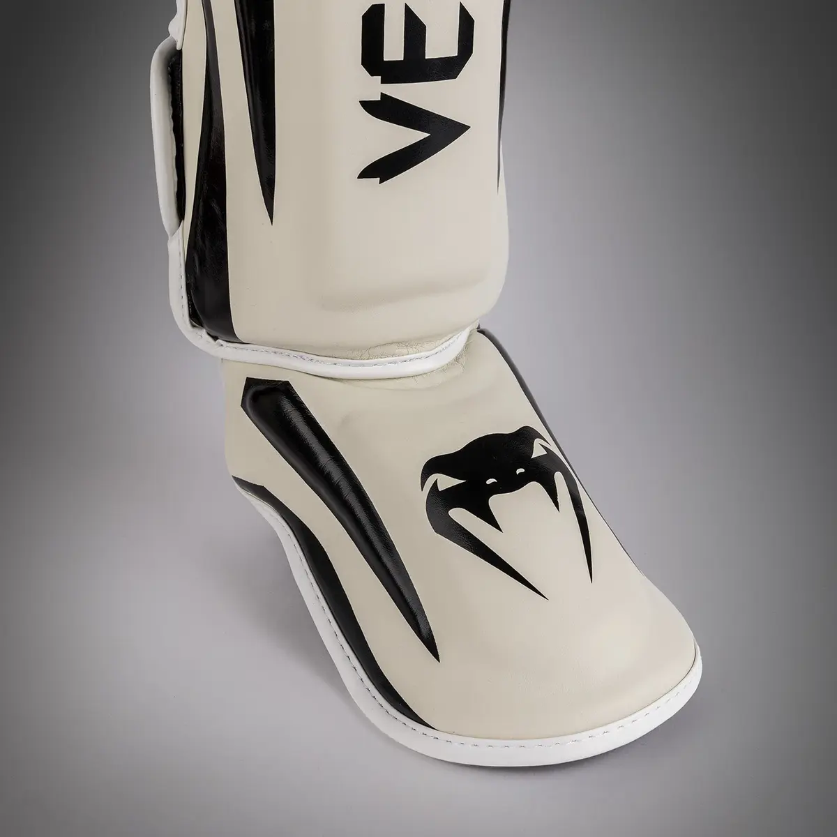 Venum Elite Standup Shinguards - White/Black, детайл производител