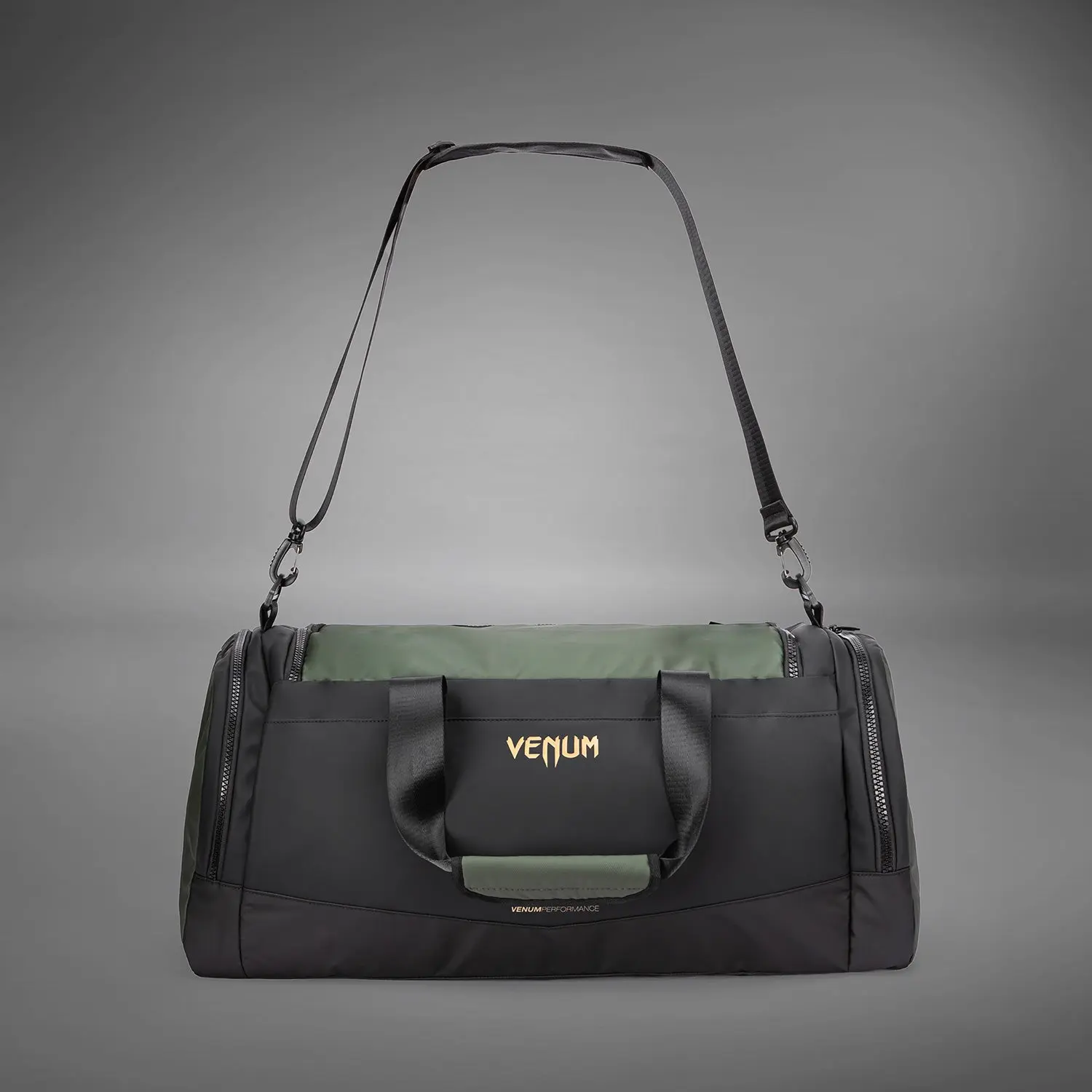 Venum Evo 2 Trainer Lite Duffle Bag (55-63L) - Black/Khaki