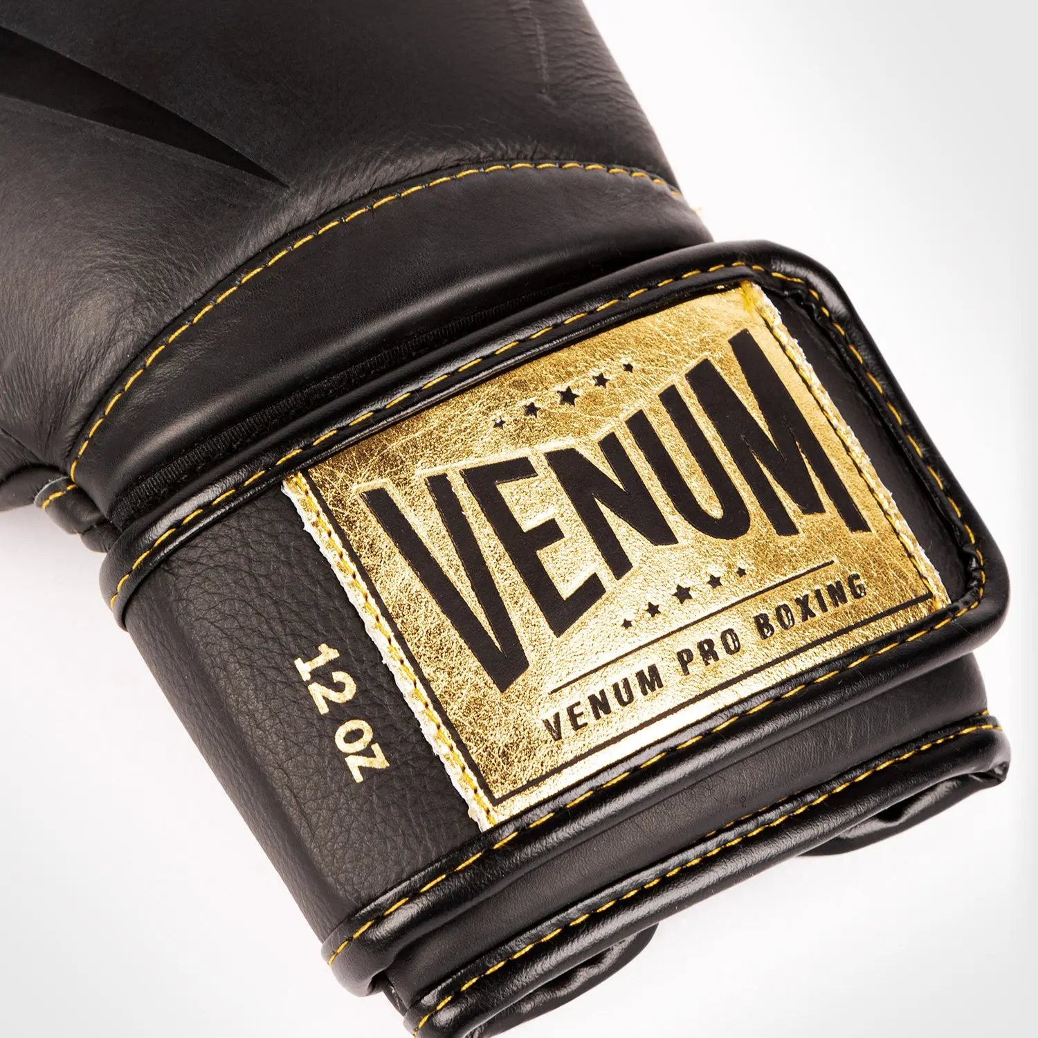 Venum Giant 2.0 Pro Boxing Gloves Velcro - Black/Black-Gold