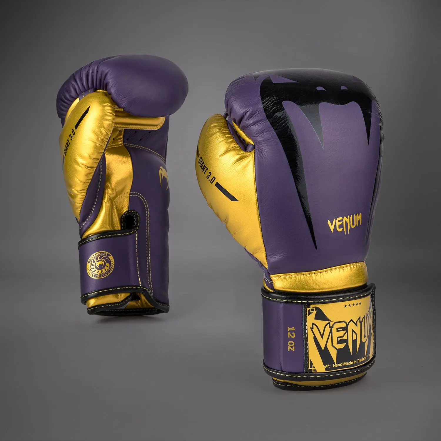 Venum Giant 3.0 Boxing gloves - Dark Purple/Gold - Special Edition