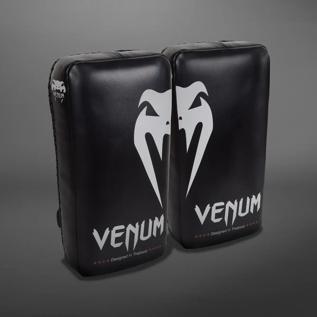 Venum Giant Kick Pads - Black/Ice (Pair)