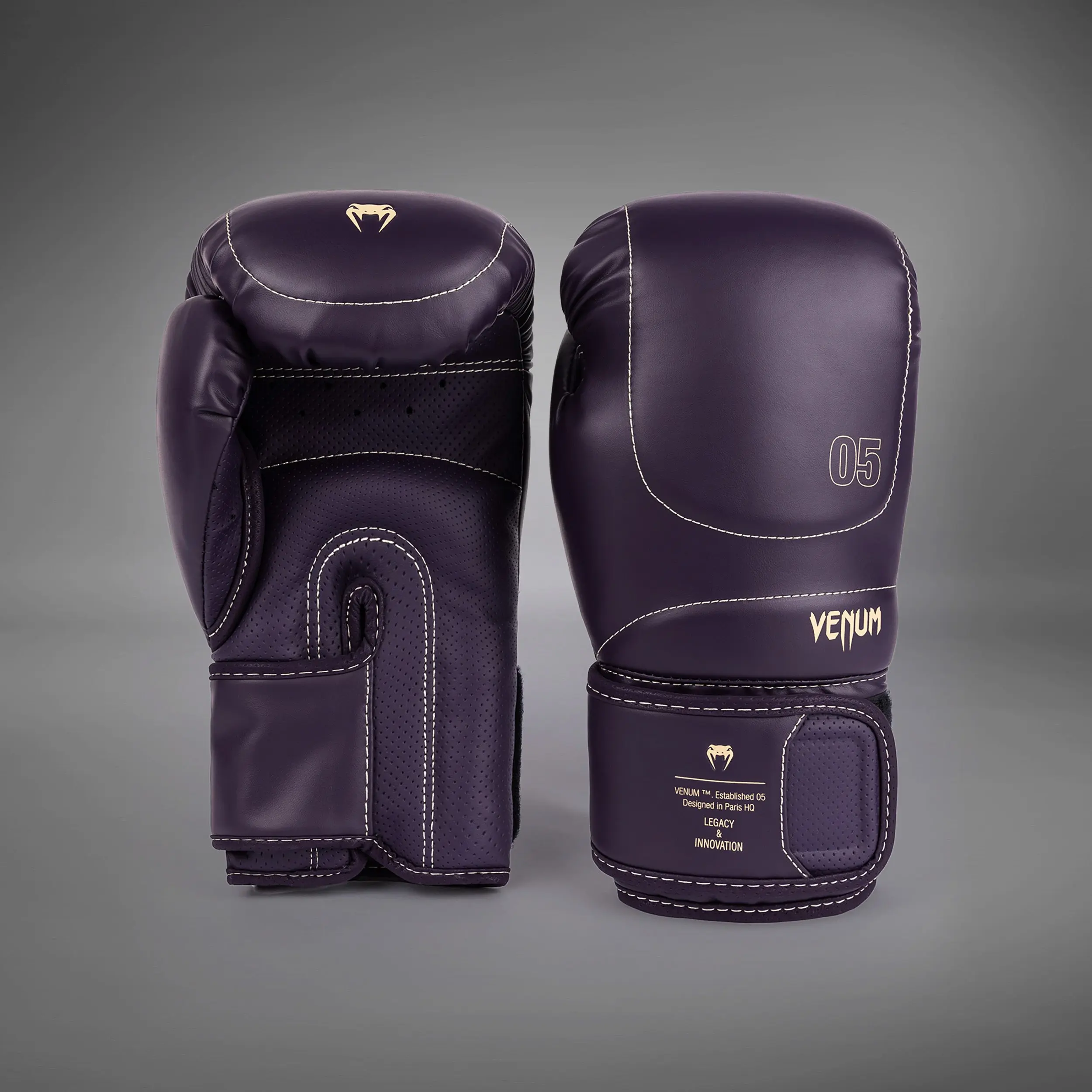 Venum Impact Evo Boxing Gloves - Deep Purple