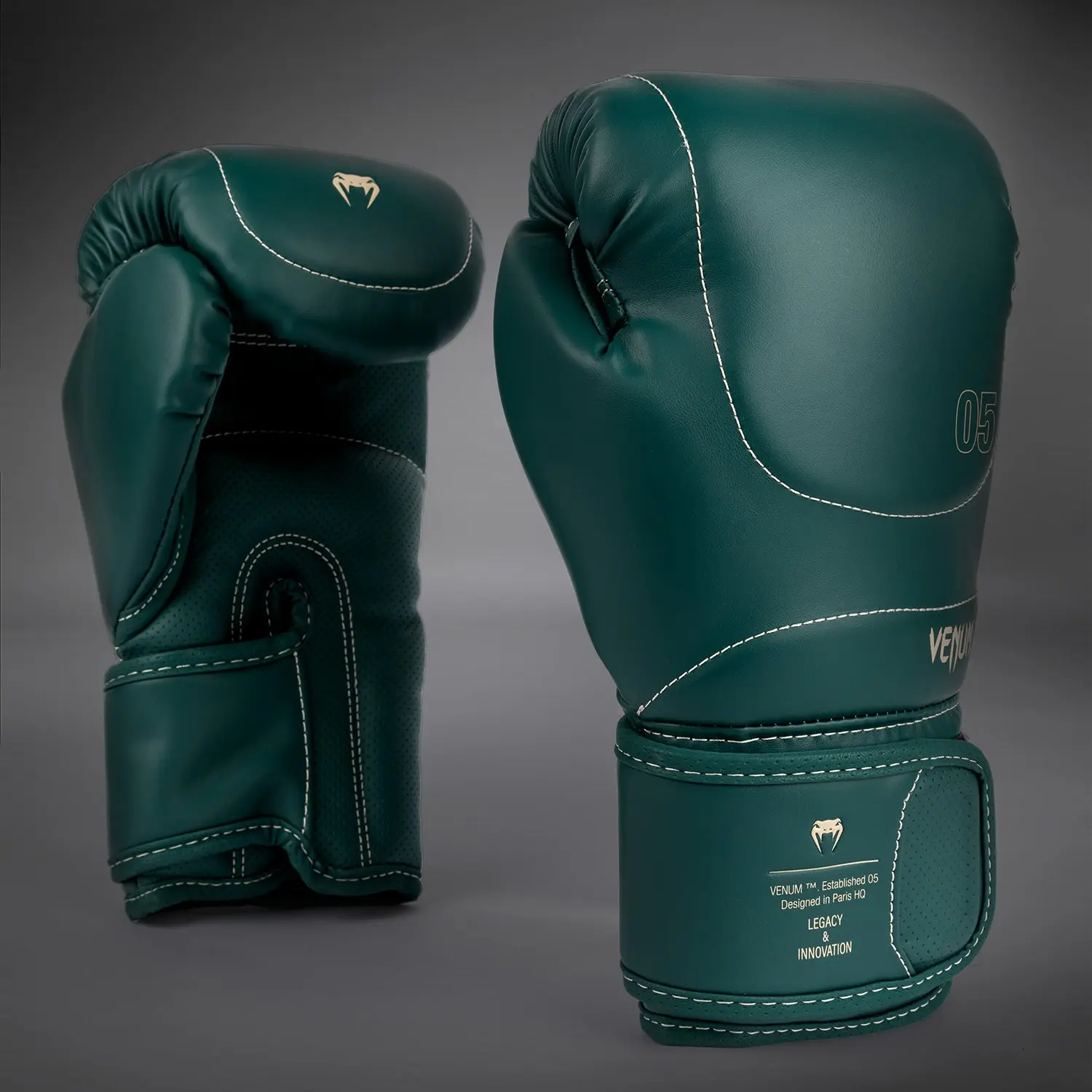 Venum Impact Evo Boxing Gloves - Emerald Green