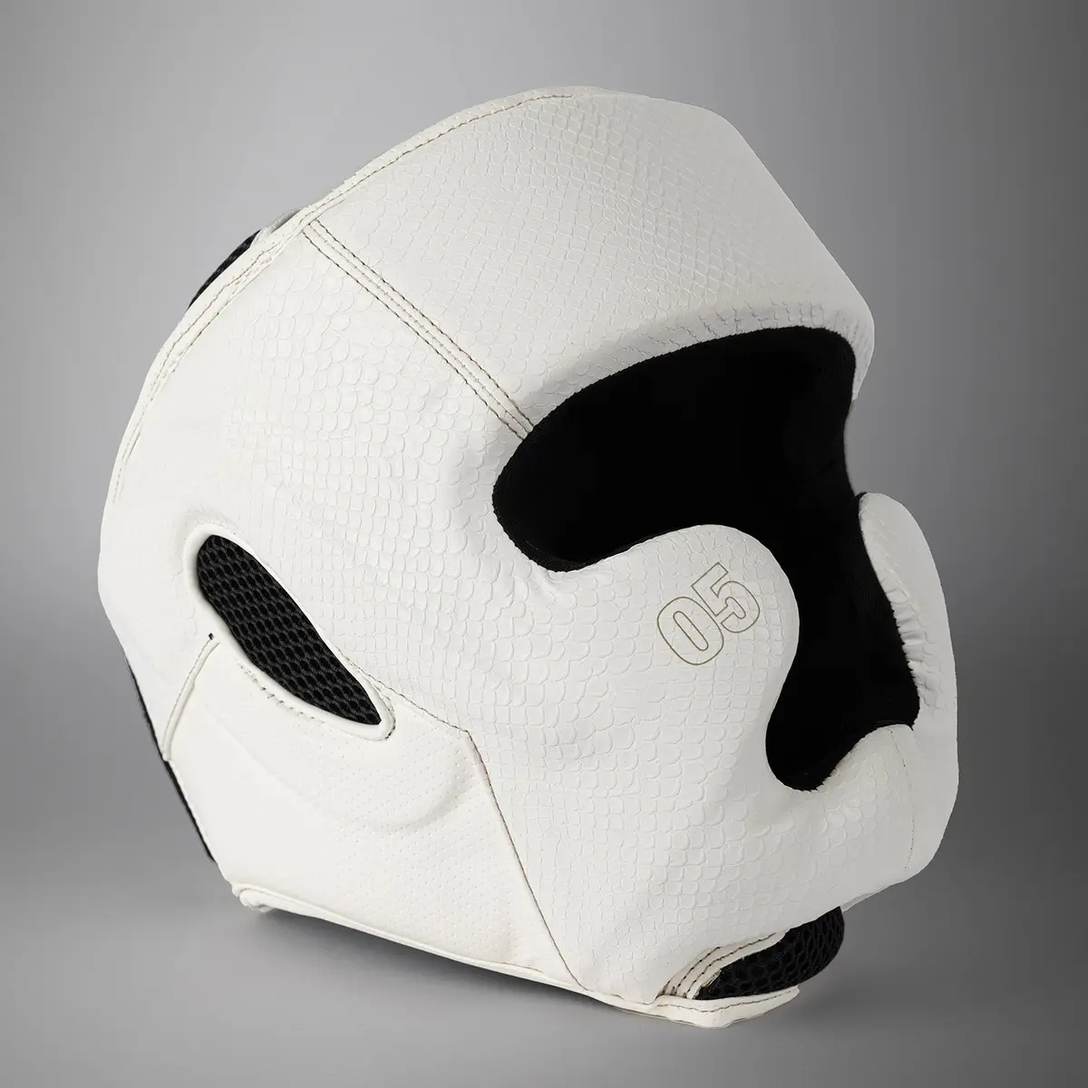 Venum Impact Evo Scales Headgear - Ivory