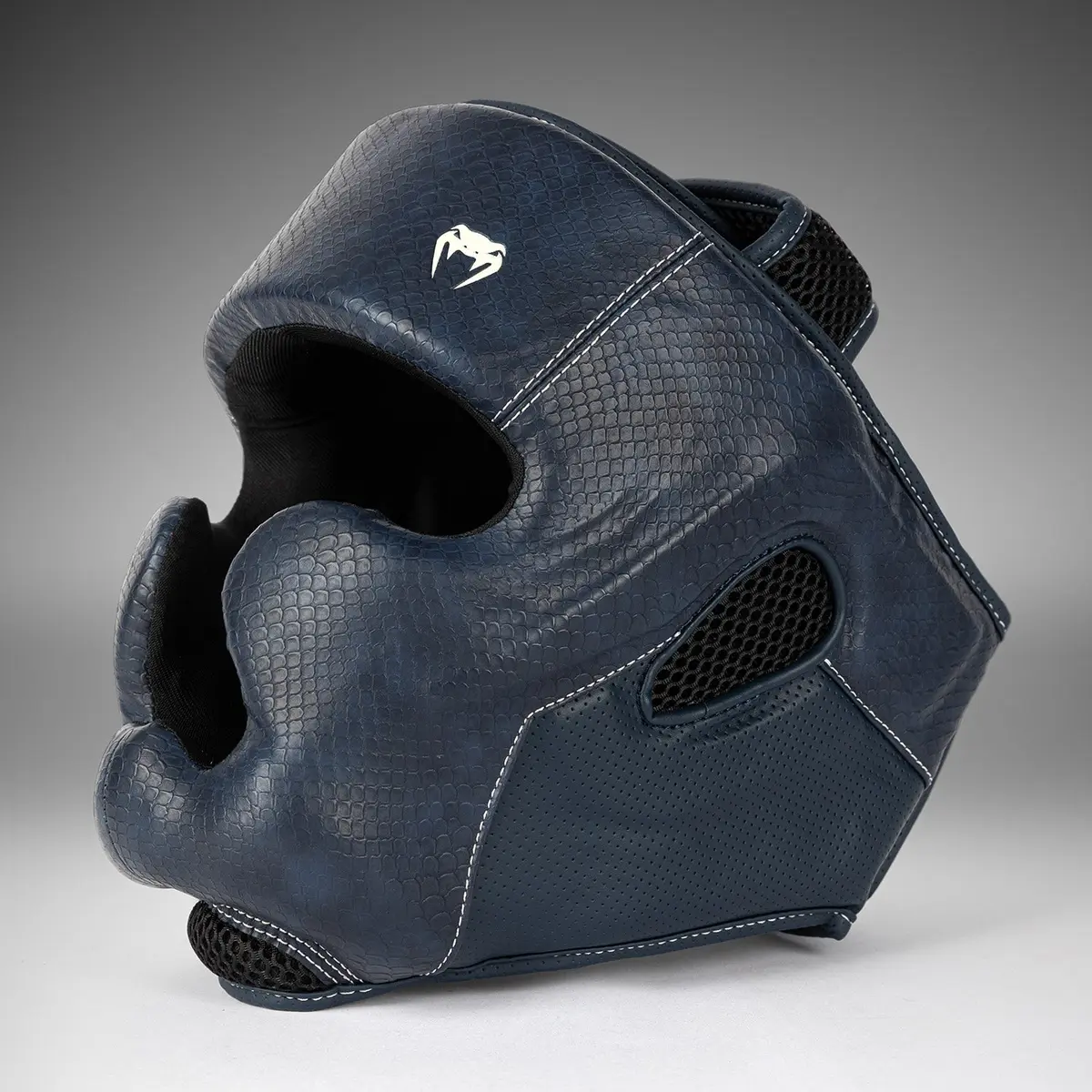 Venum Impact Evo Scales Headgear - Midnight Blue