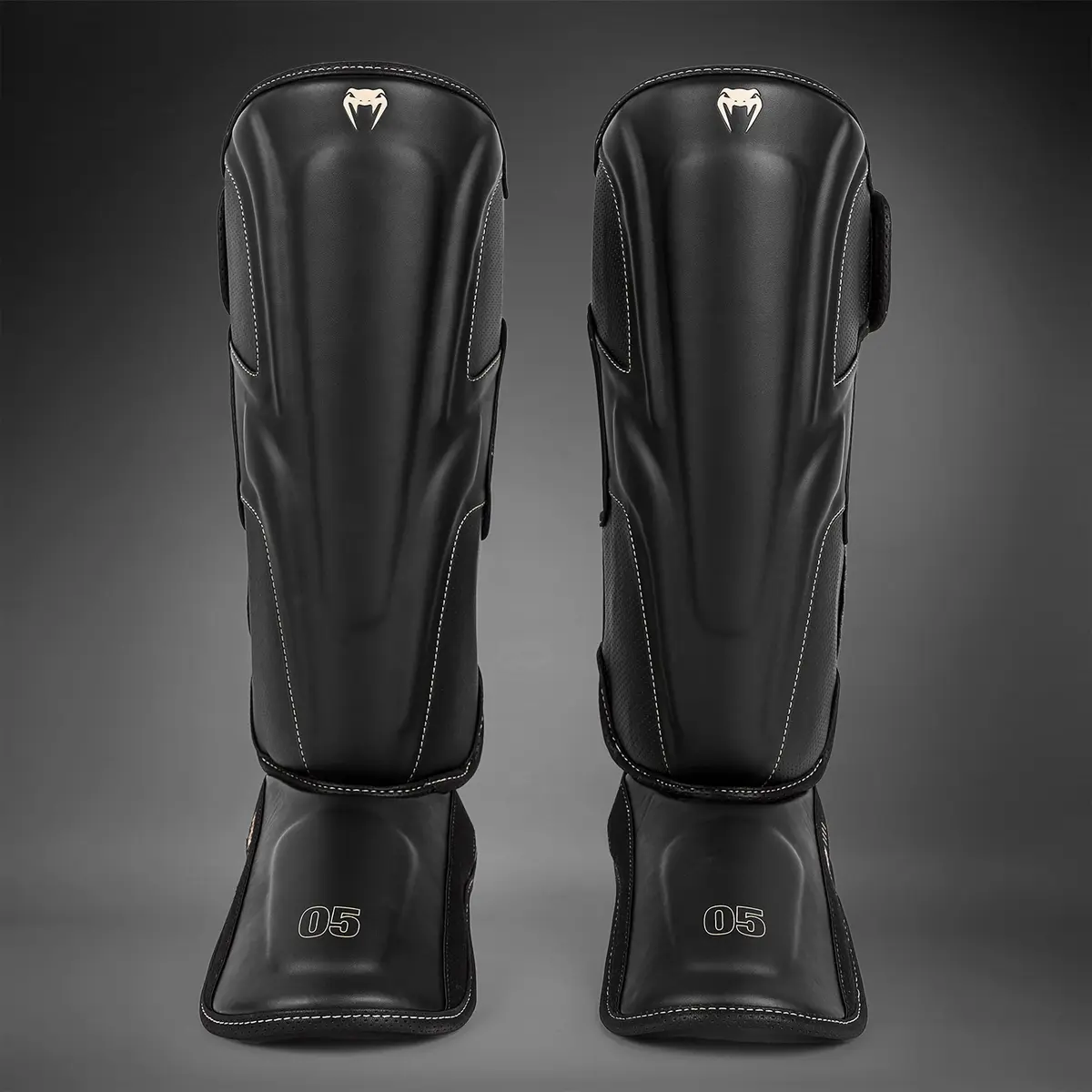 Venum Impact Evo Shinguards - Black