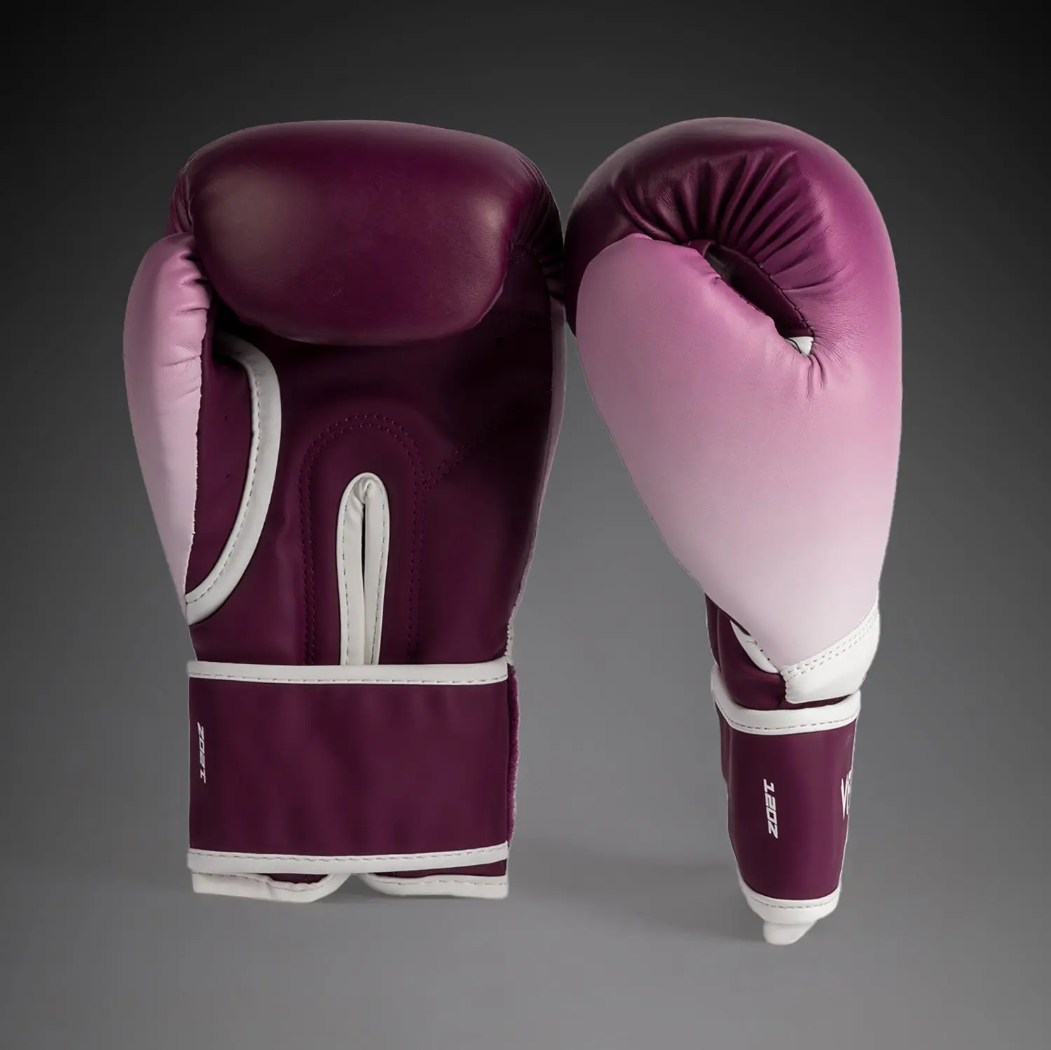 Venum Iris Boxing Gloves - Plum/white