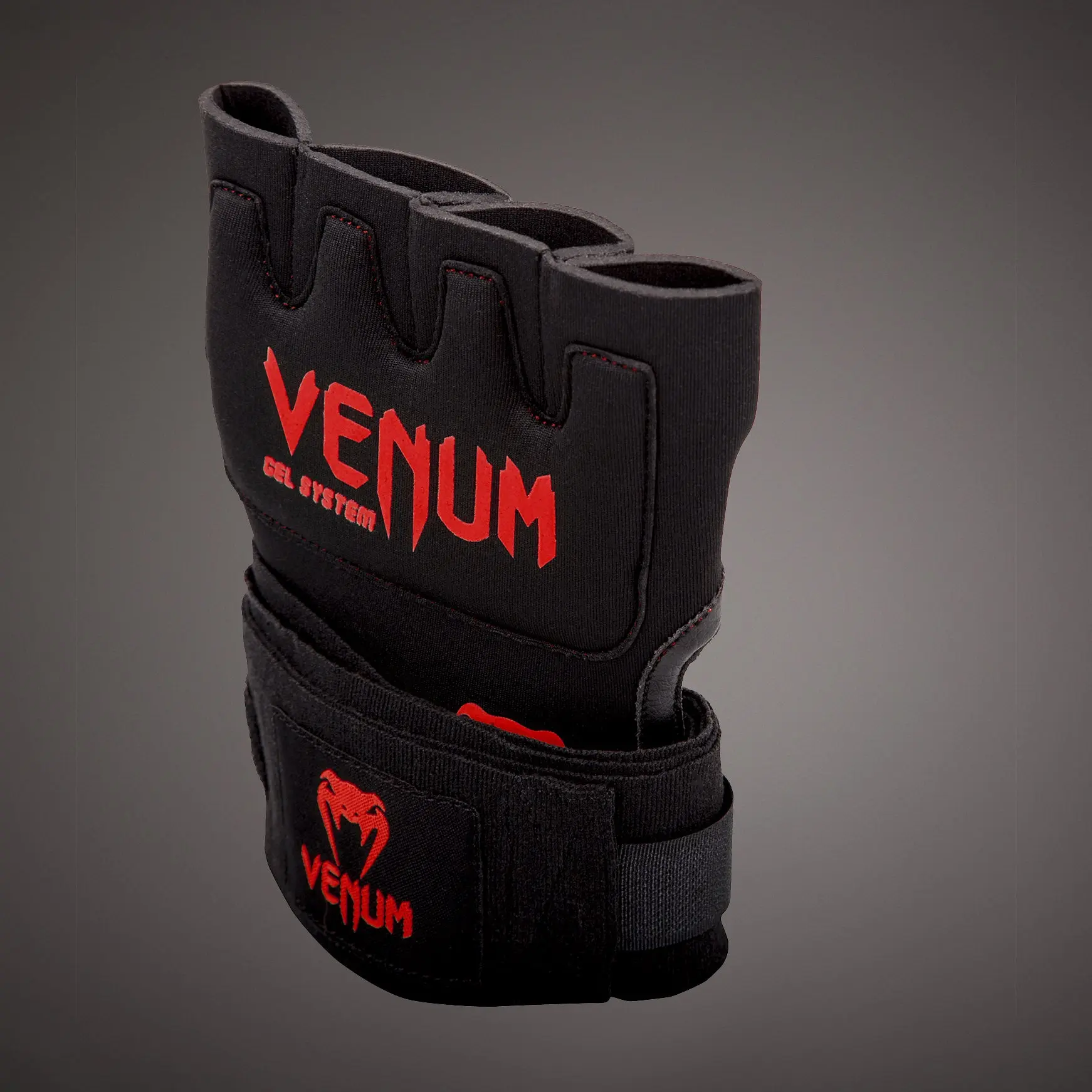 Вътрешни Ръкавици за Боксови Ръкавици - Venum Kontact Gel Glove Wraps - Black/Red