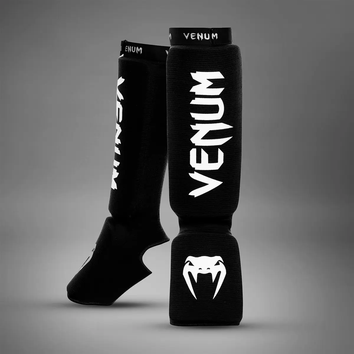 Venum Kontact Shin Guards - Black
