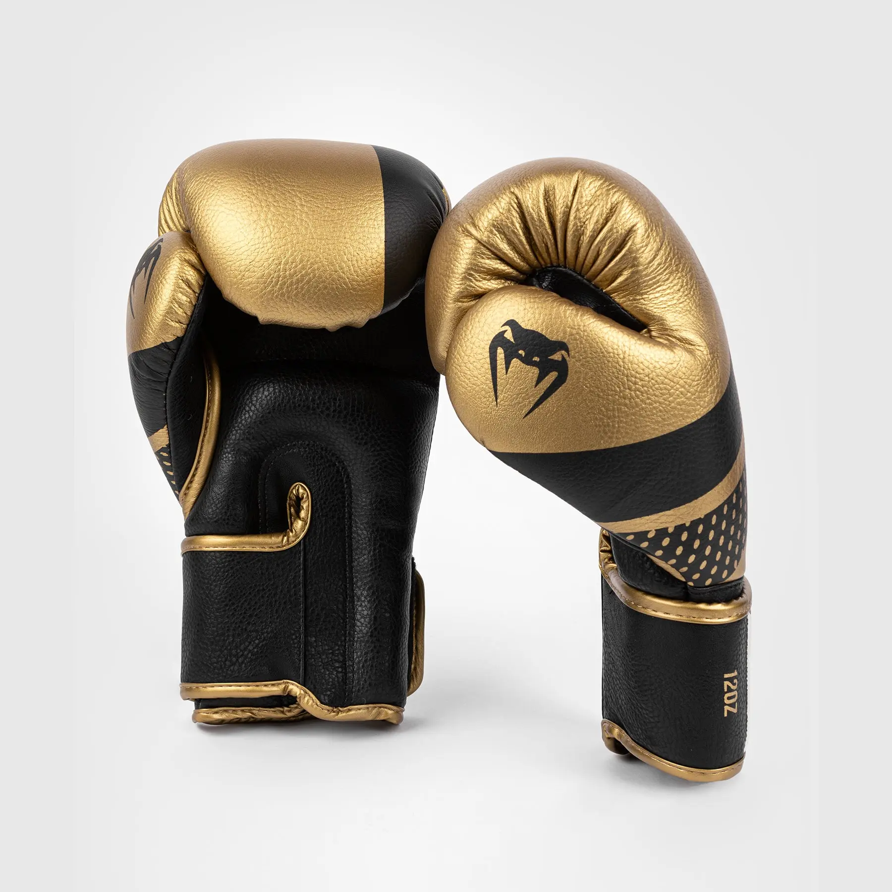 Venum Lightning Boxing Gloves - Gold/Black