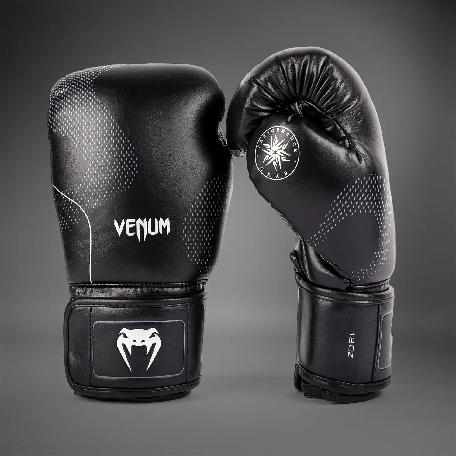 Venum Nexus Boxing Gloves - Black/Silver