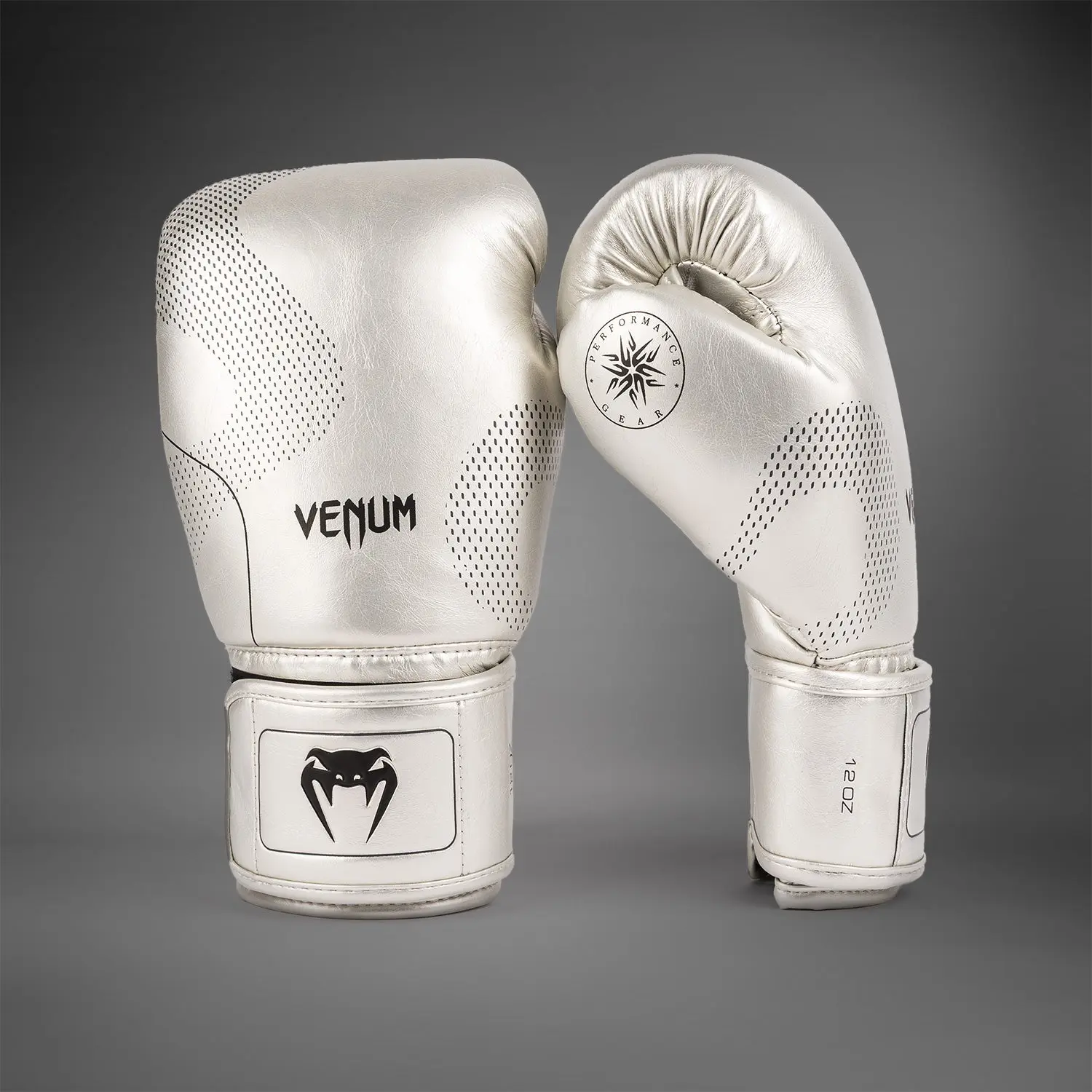 Venum Nexus Boxing Gloves - Silver/Black