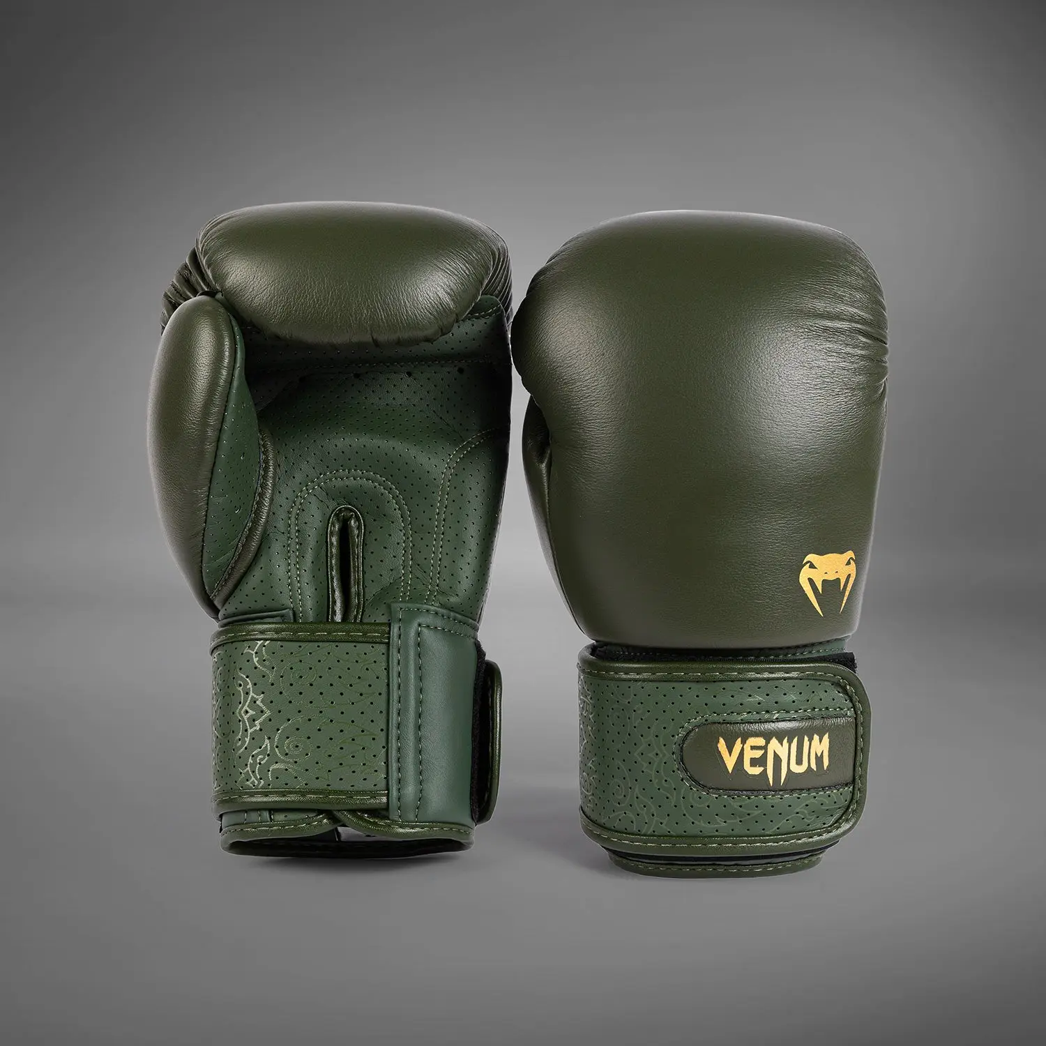 Venum Power 2.0 Boxing Gloves - Deep Forest Green