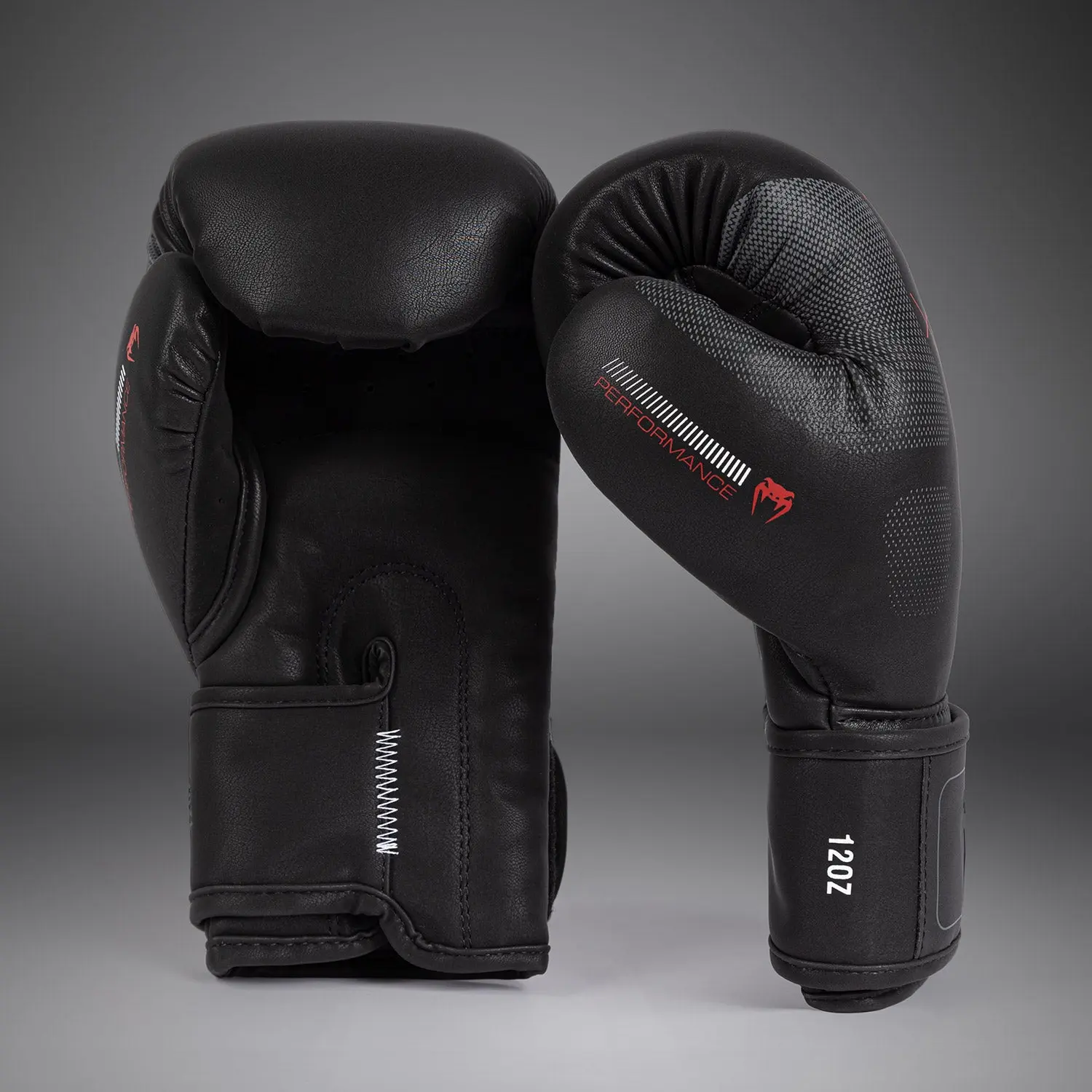 Venum Tactical XT Boxing Gloves - Black/Fire Red