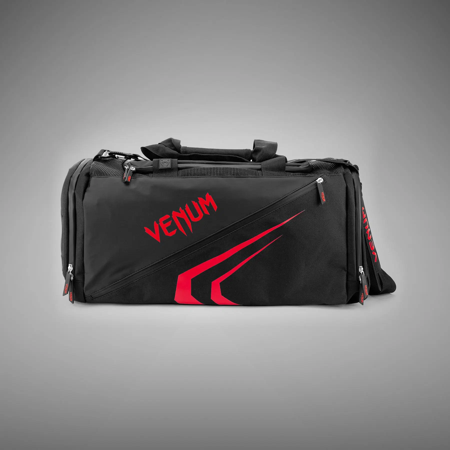 Venum Trainer Lite Evo Sports Bags (48L) - Black/Red